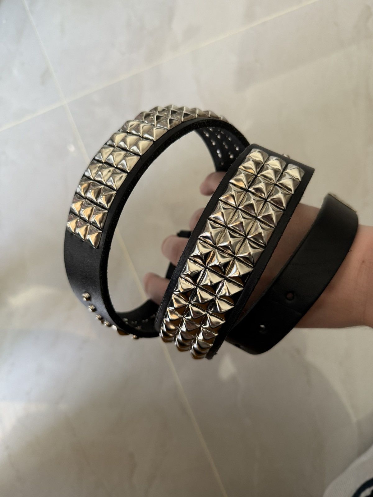 Enfants Riches Deprimes Enfants Riches Deprimes Studded Eagle Belt Sz.90 Size ONE SIZE - 2 Thumbnail
