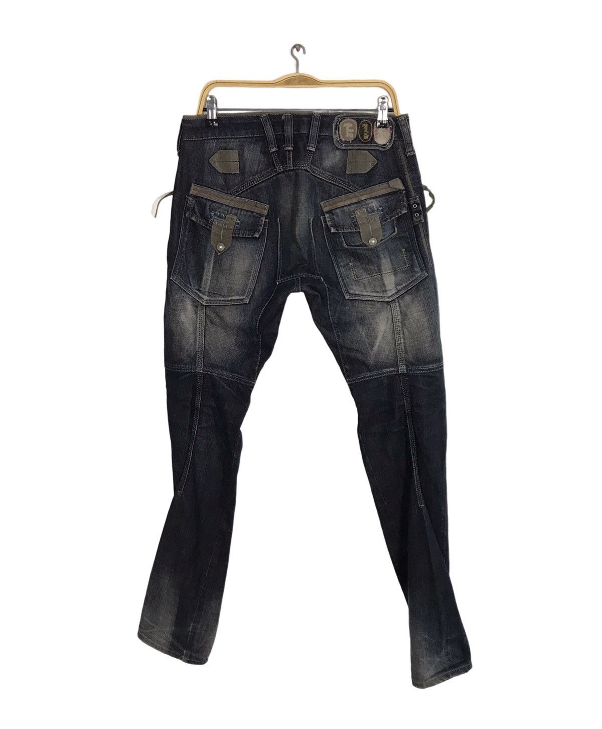 Marithe + Francois Girbaud Le Jeade Marithe Francois Girbaud Bondage Punk Skinny Size 30" / US 8 / IT 44 - 1 Thumbnail