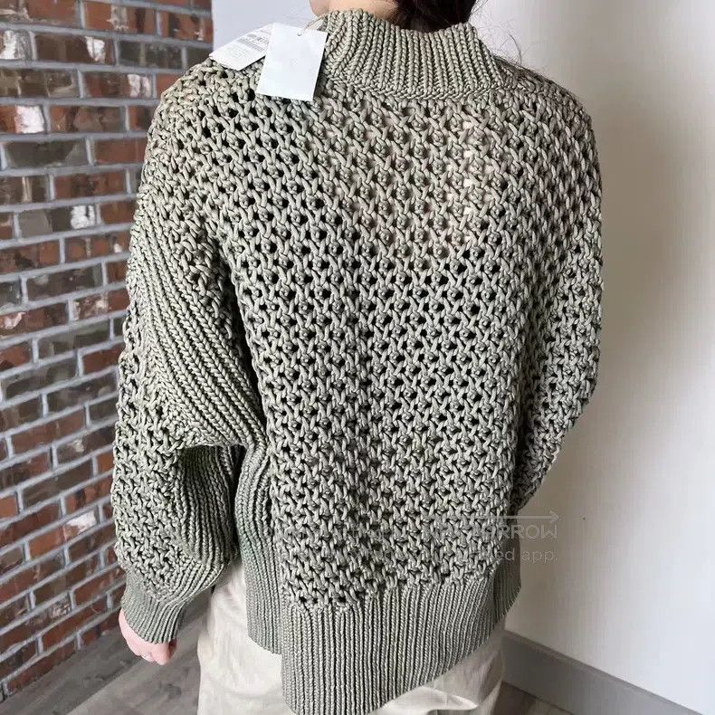 Brunello Cucinelli Brunello Cucinelli Military Green Cotton Knit Cardigan Size M / US 6-8 / IT 42-44 - 7 Thumbnail
