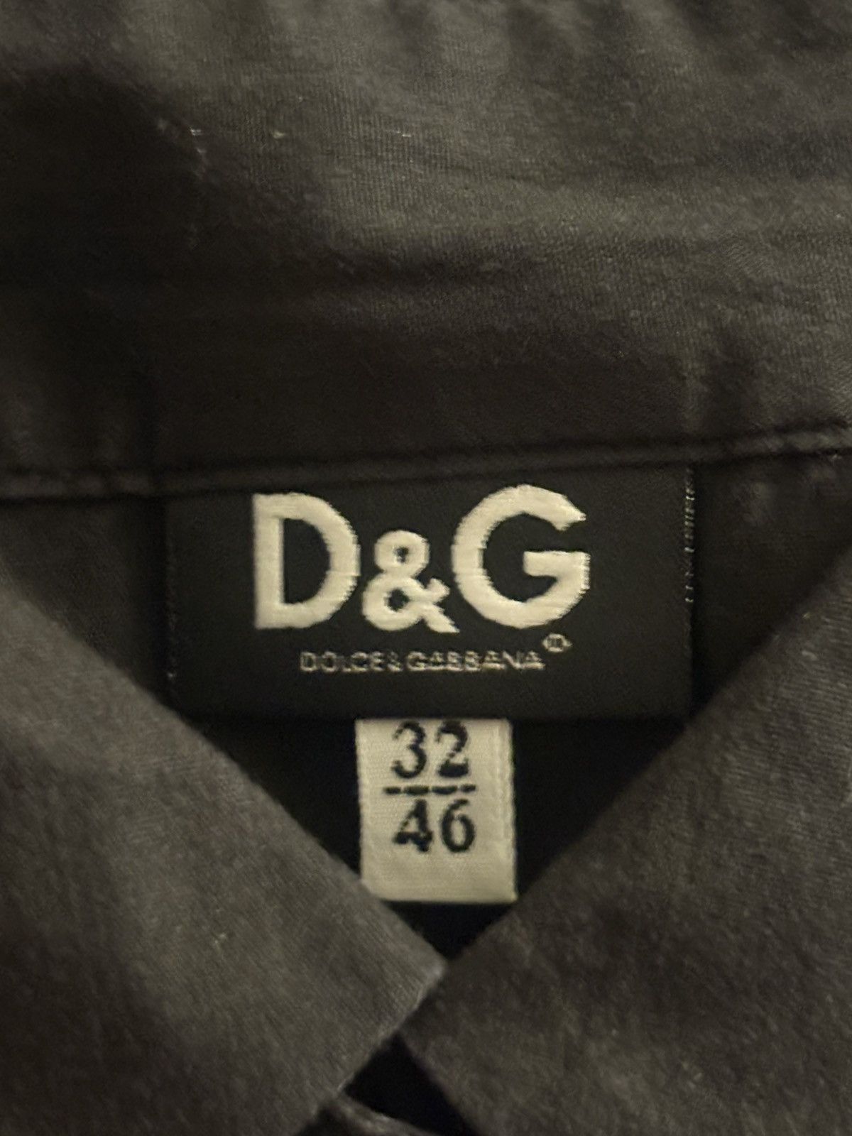 Dolce & Gabbana Dolce & Gabbana Black Shirt Size S Size US S / EU 44-46 / 1 - 3 Thumbnail