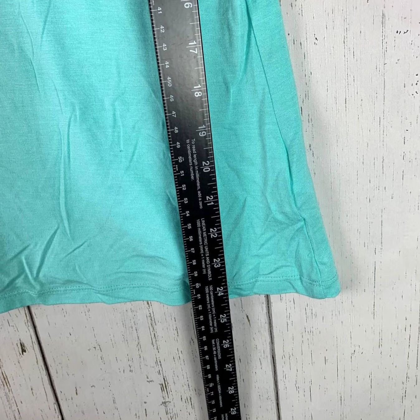 AQUA Les Amis Malibu California Aqua T-Shirt Women Medium Surf Beach Logo Shirt Size M / US 6-8 / IT 42-44 - 5 Thumbnail