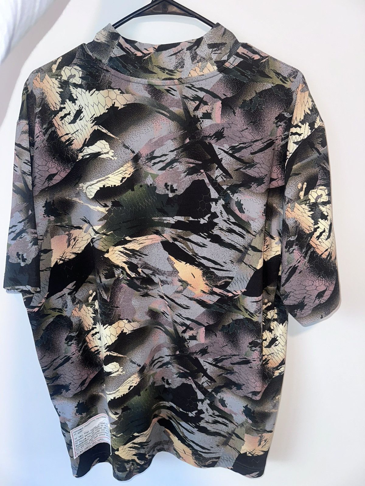 Heron Preston Heron Preston Camouflage Graphic Tee Size US M / EU 48-50 / 2 - 4 Thumbnail