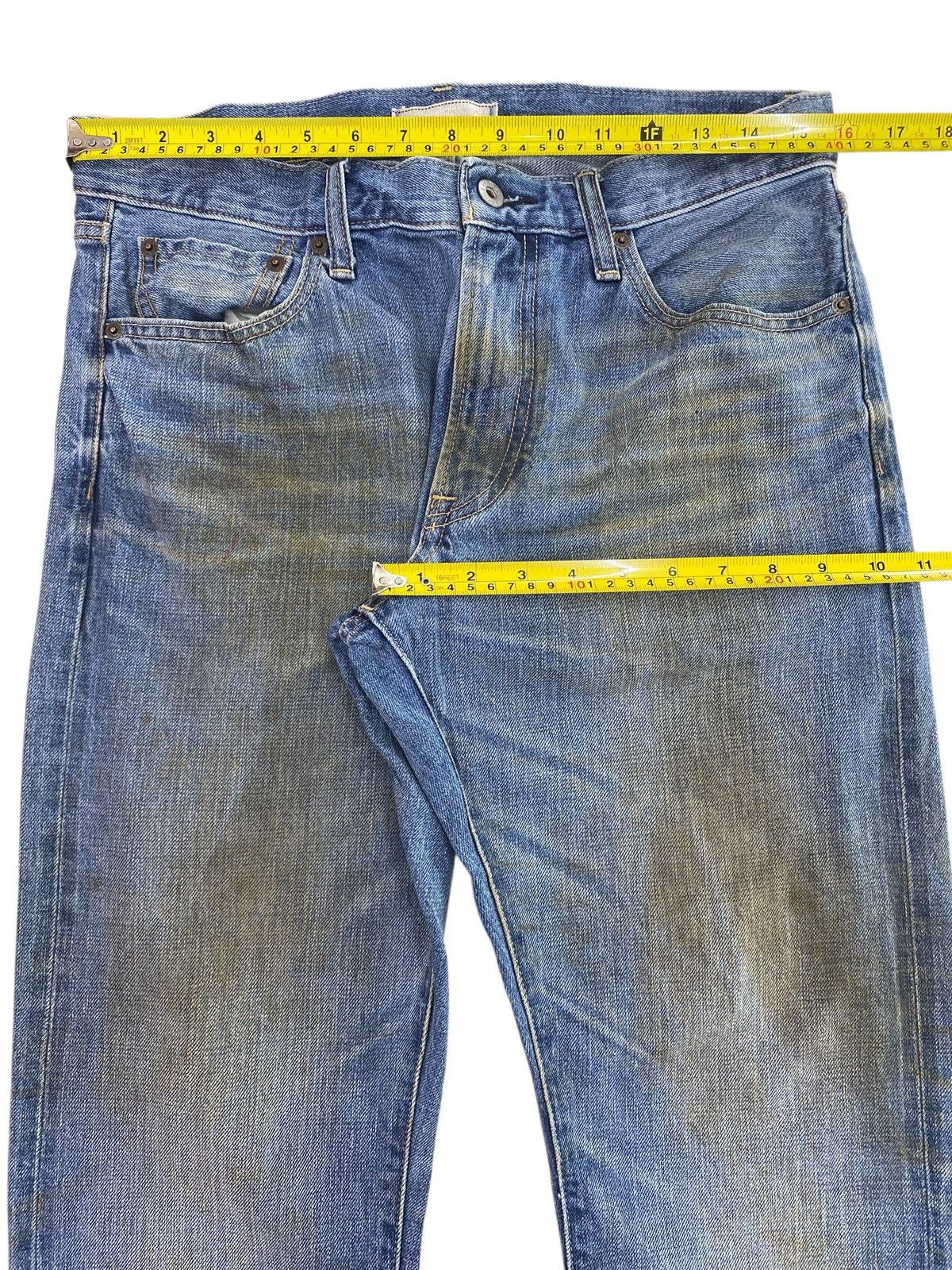Uniqlo Uniqlo X Selvedge Rusty Wash Style Loose Jeans Size US 32 / EU 48 - 5 Thumbnail
