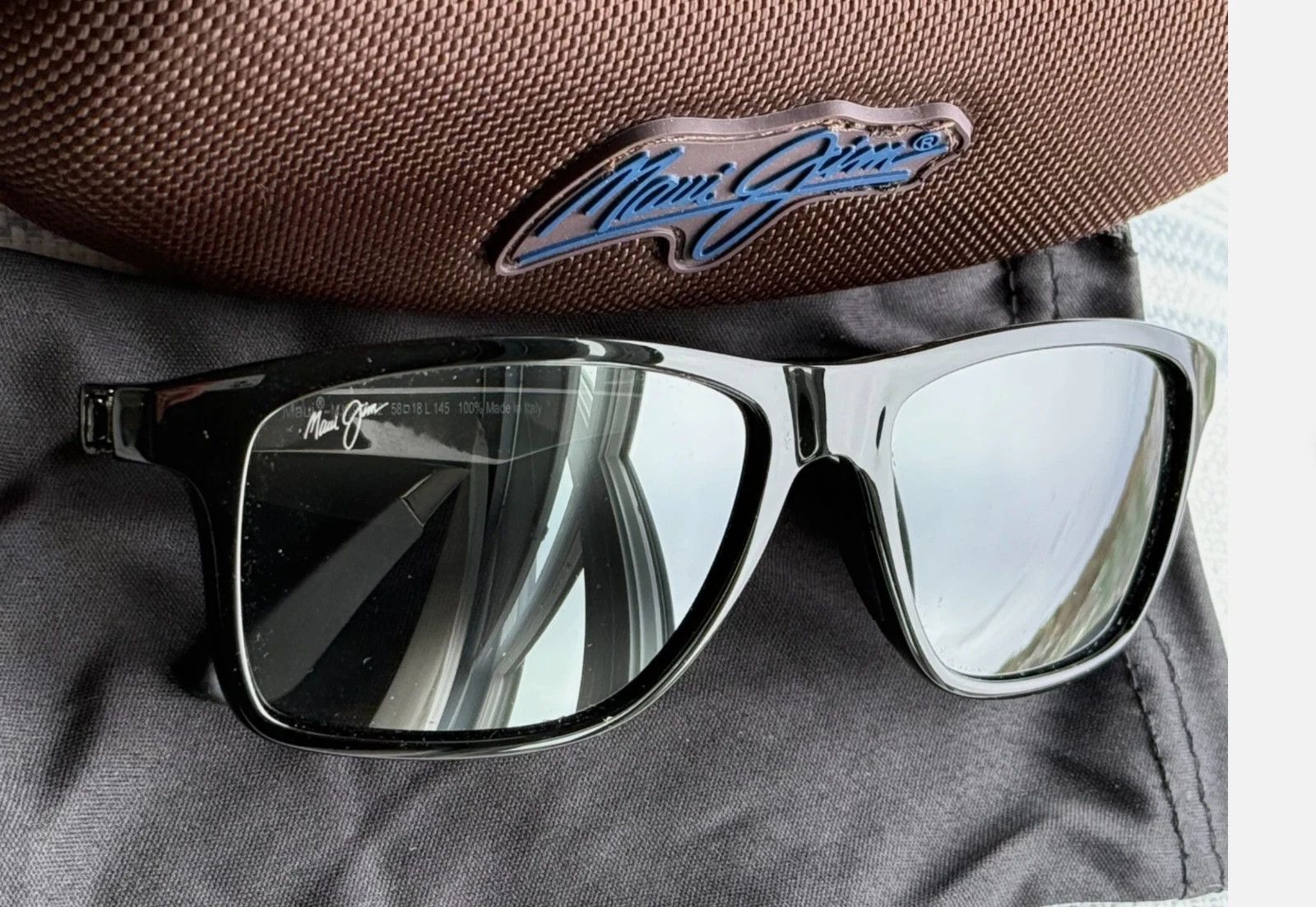 Oliver Peoples Maui Jim ONSHORE 58mm Polarized Sunglasses 798-02 Size ONE SIZE - 8 Thumbnail
