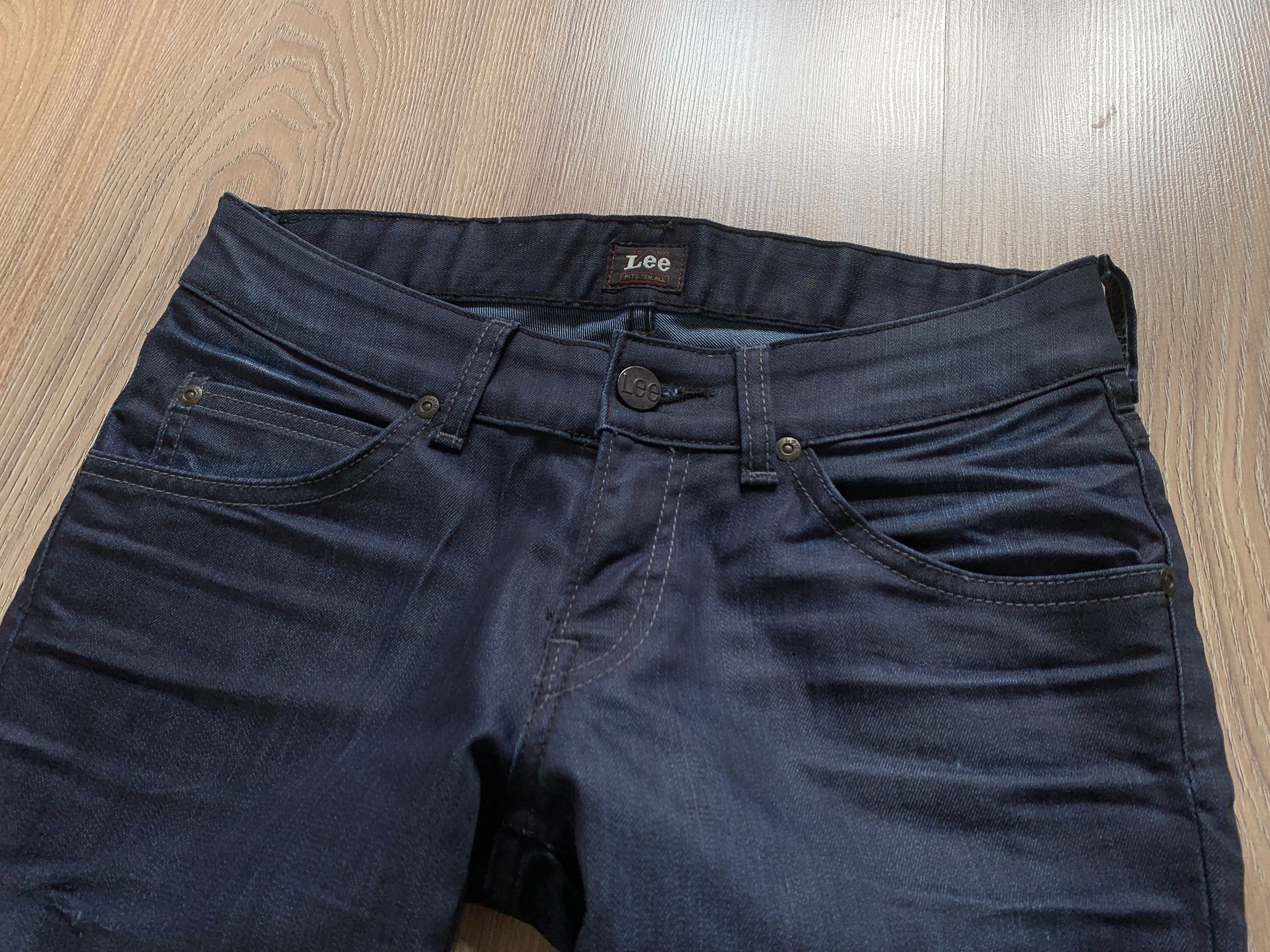 Lee Lee Womens Wax Bell Bottom Jeans Size 27" / US 4 / IT 40 - 4 Thumbnail