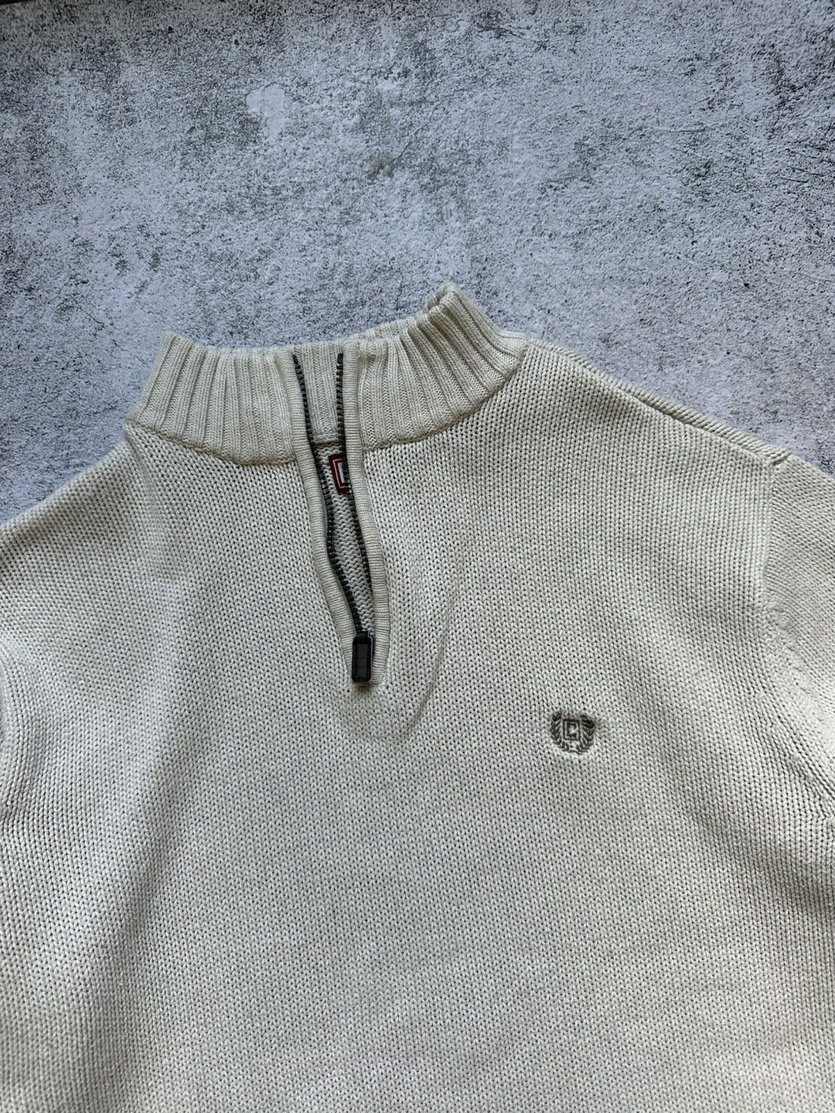 Chaps Ralph Lauren Vintage Chaps Ralph Lauren Knit Sweater Old Many Logo Style Size US L / EU 52-54 / 3 - 11 Thumbnail