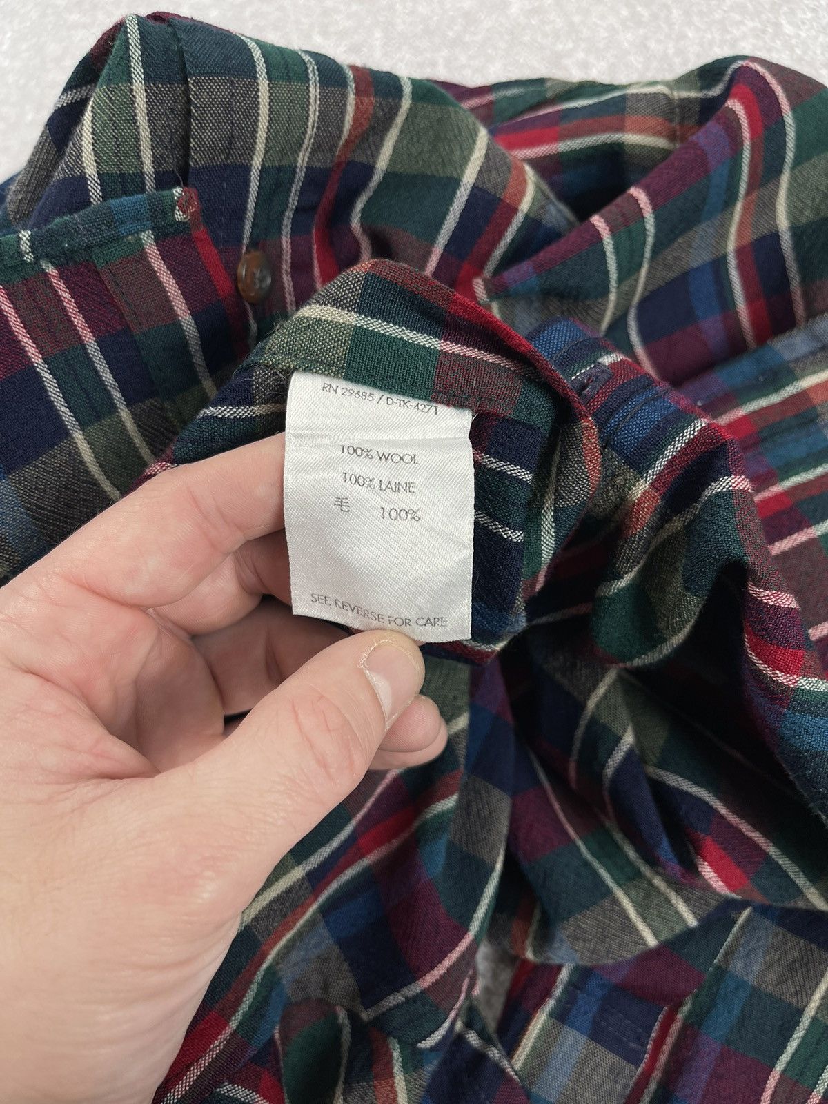 Flannel × Pendleton × Vintage Vintage Pendleton Flannel Wool Western Shirt Size US L / EU 52-54 / 3 - 9 Thumbnail