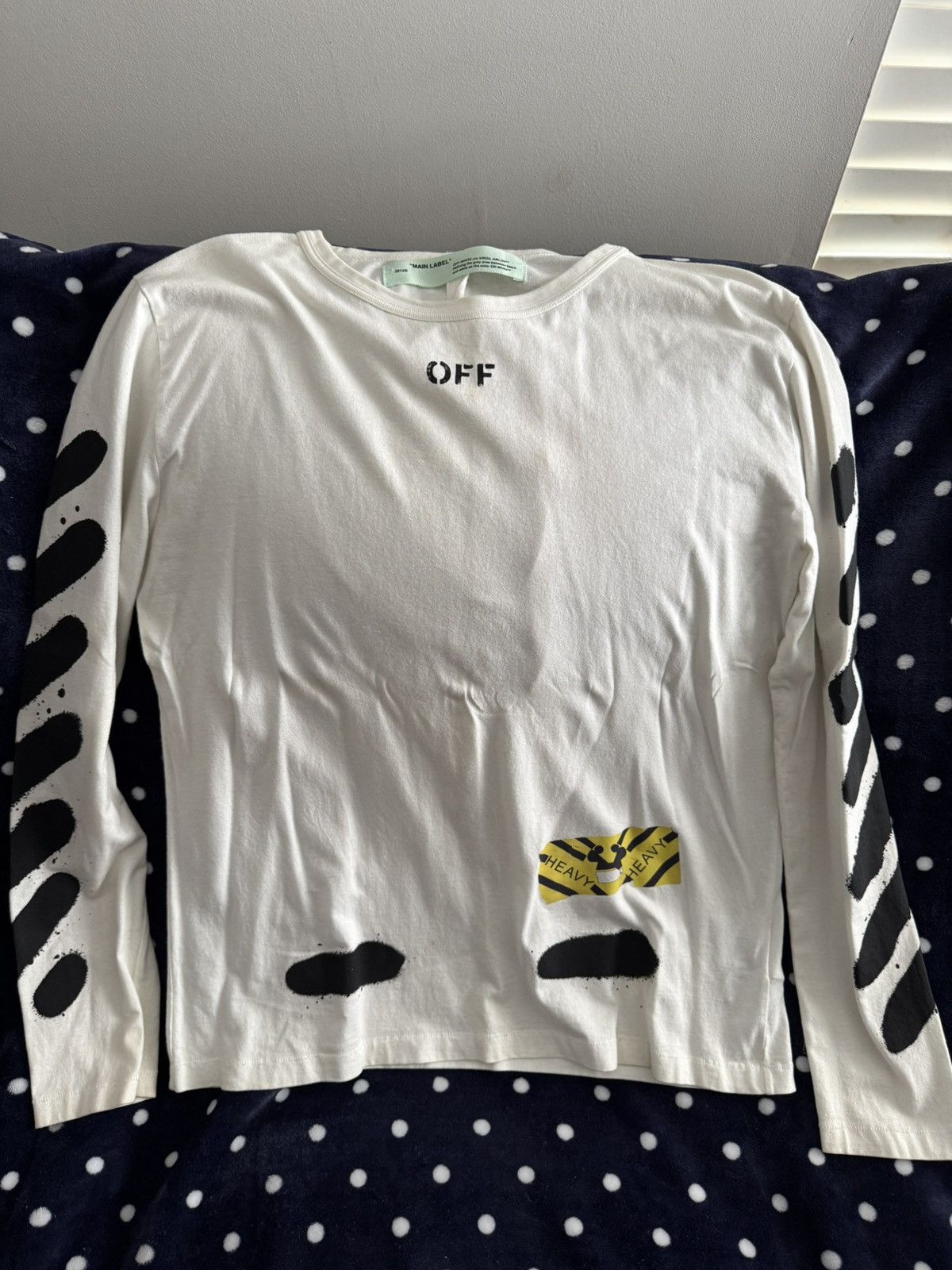Off-White Long sleeve off white shirt Size US L / EU 52-54 / 3 - 2 Thumbnail