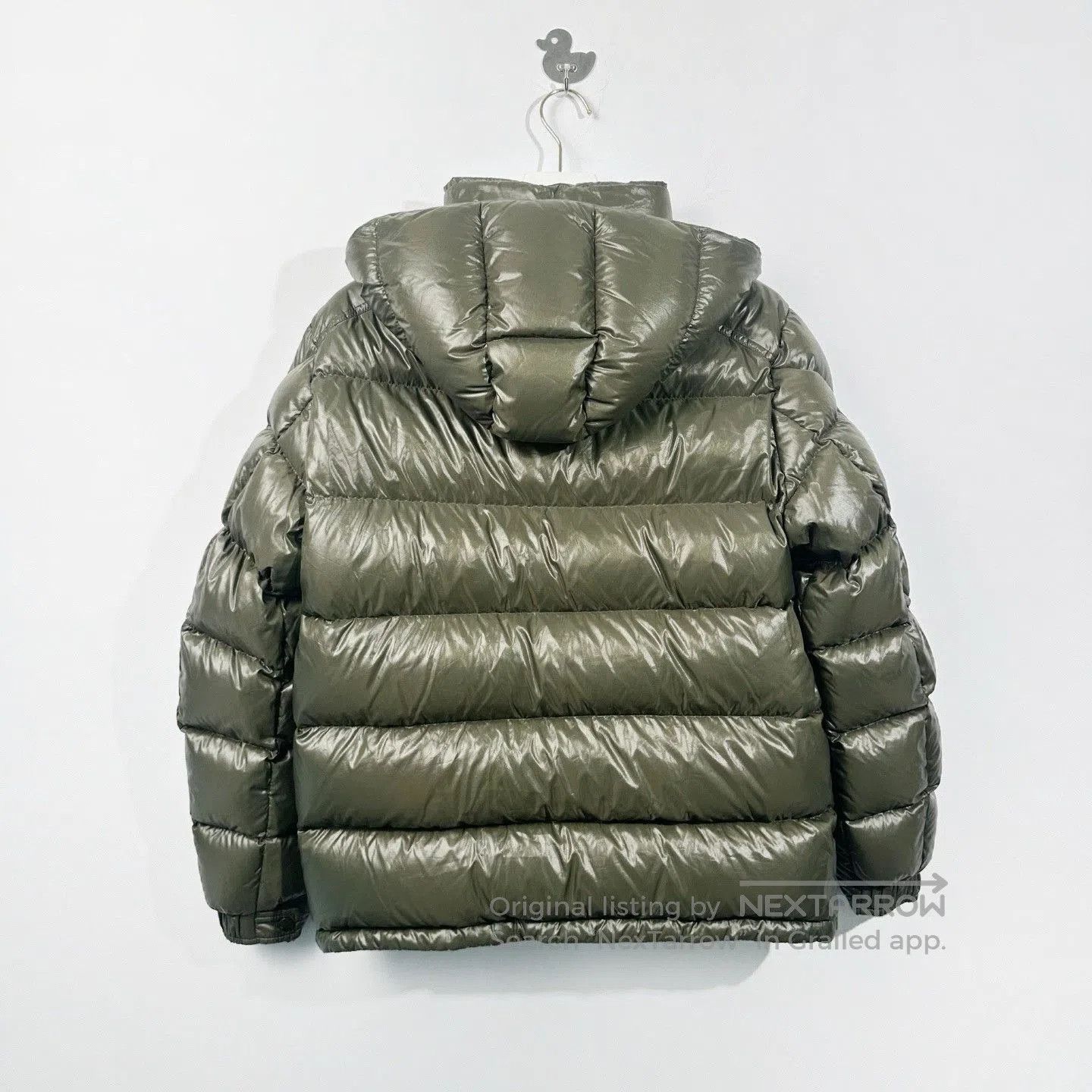 Moncler Moncler Maya Army Green Short Down Jacket. Size US XL / EU 56 / 4 - 2 Thumbnail