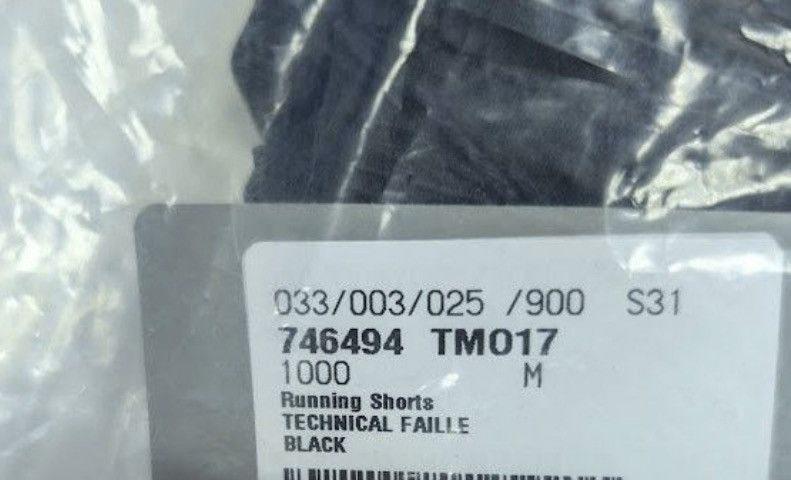 Balenciaga o1rshd1 Q:2 / Technical Faille Running Shorts in Black Size US 32 / EU 48 - 20 Thumbnail