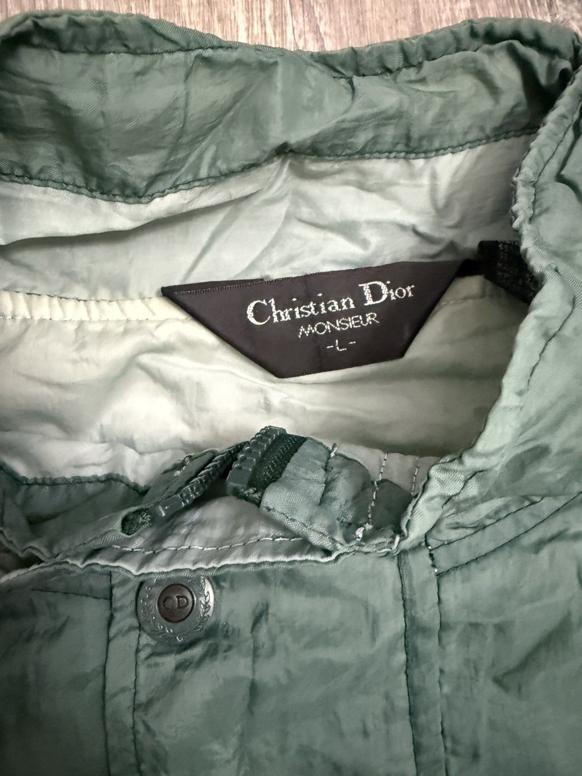 Christian Dior Monsieur × Dior × Vintage Vintage Dior track jacket Size US L / EU 52-54 / 3 - 3 Thumbnail