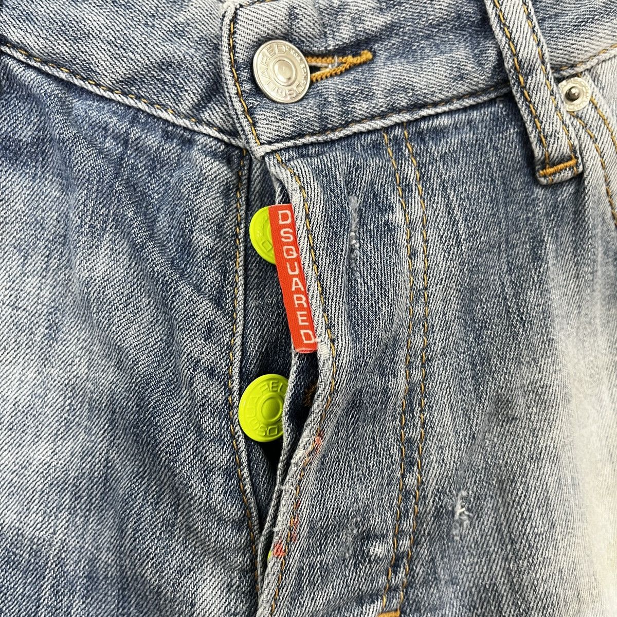 Dsquared2 DSquared2 Distressed Painters Denim Made In Italy Jeans Size US 32 / EU 48 - 12 Thumbnail