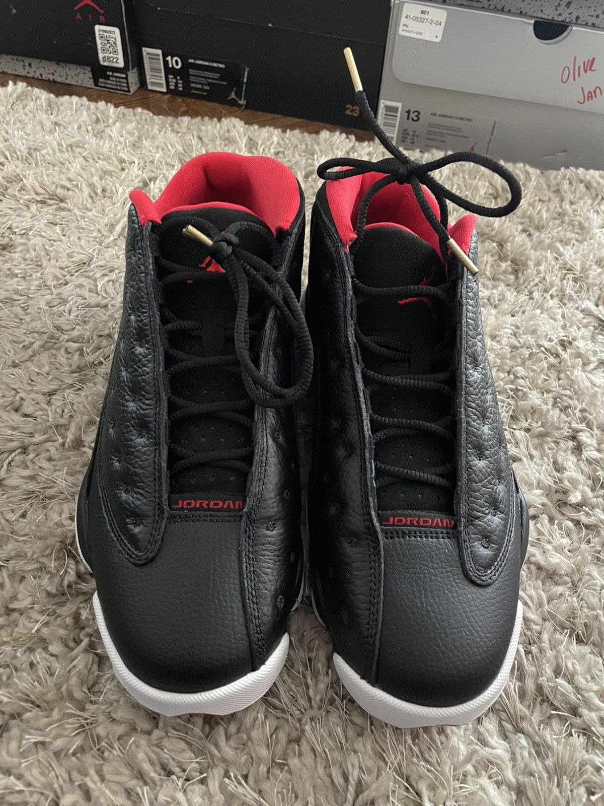 Jordan Brand Jordan 13 Low Bred Size US 8.5 / EU 41-42 - 4 Thumbnail