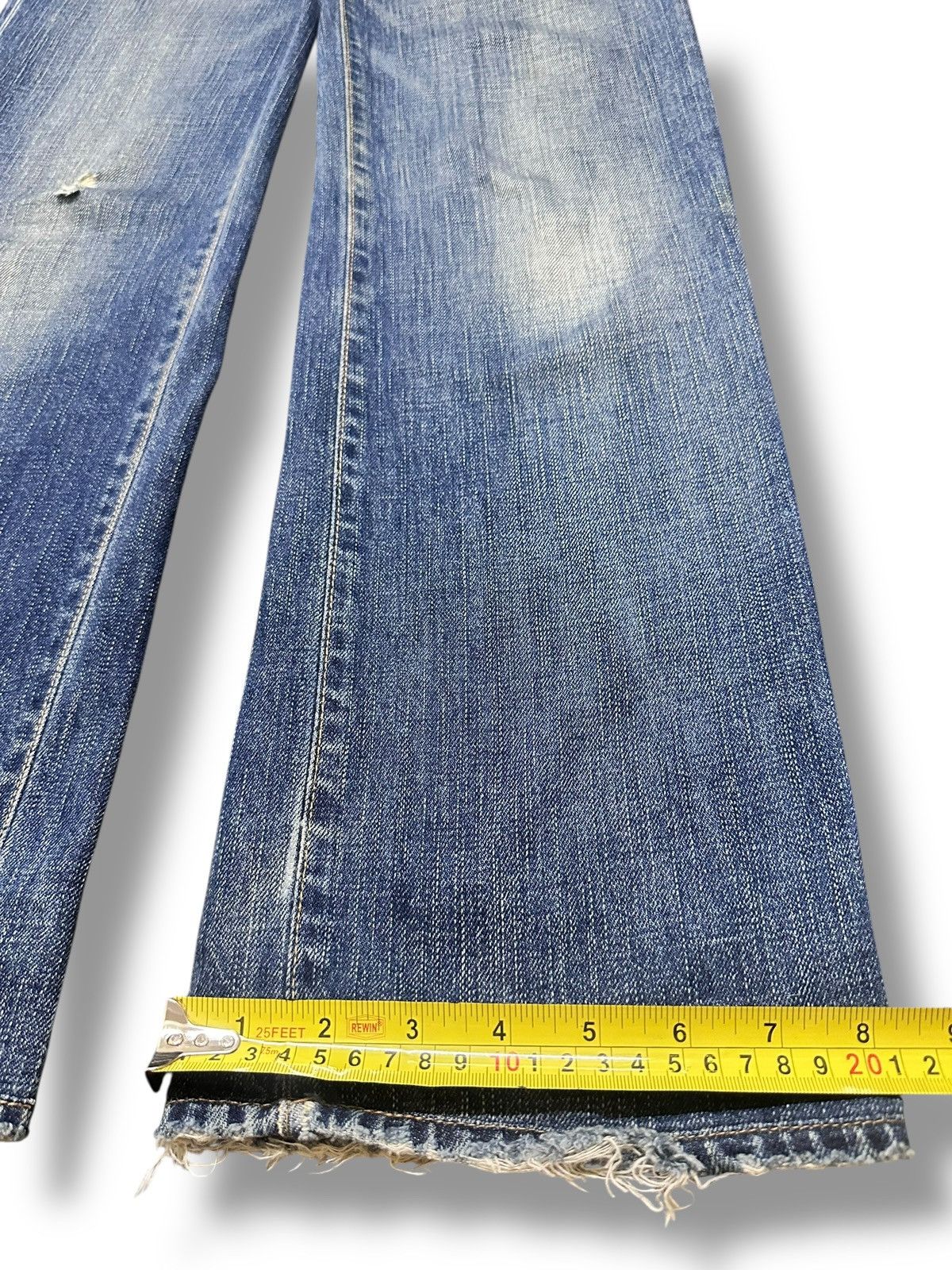 AG Adriano Goldschmied AG Baggy Loose Jeans Style With Faded Wash Size US 28 / EU 44 - 19 Thumbnail