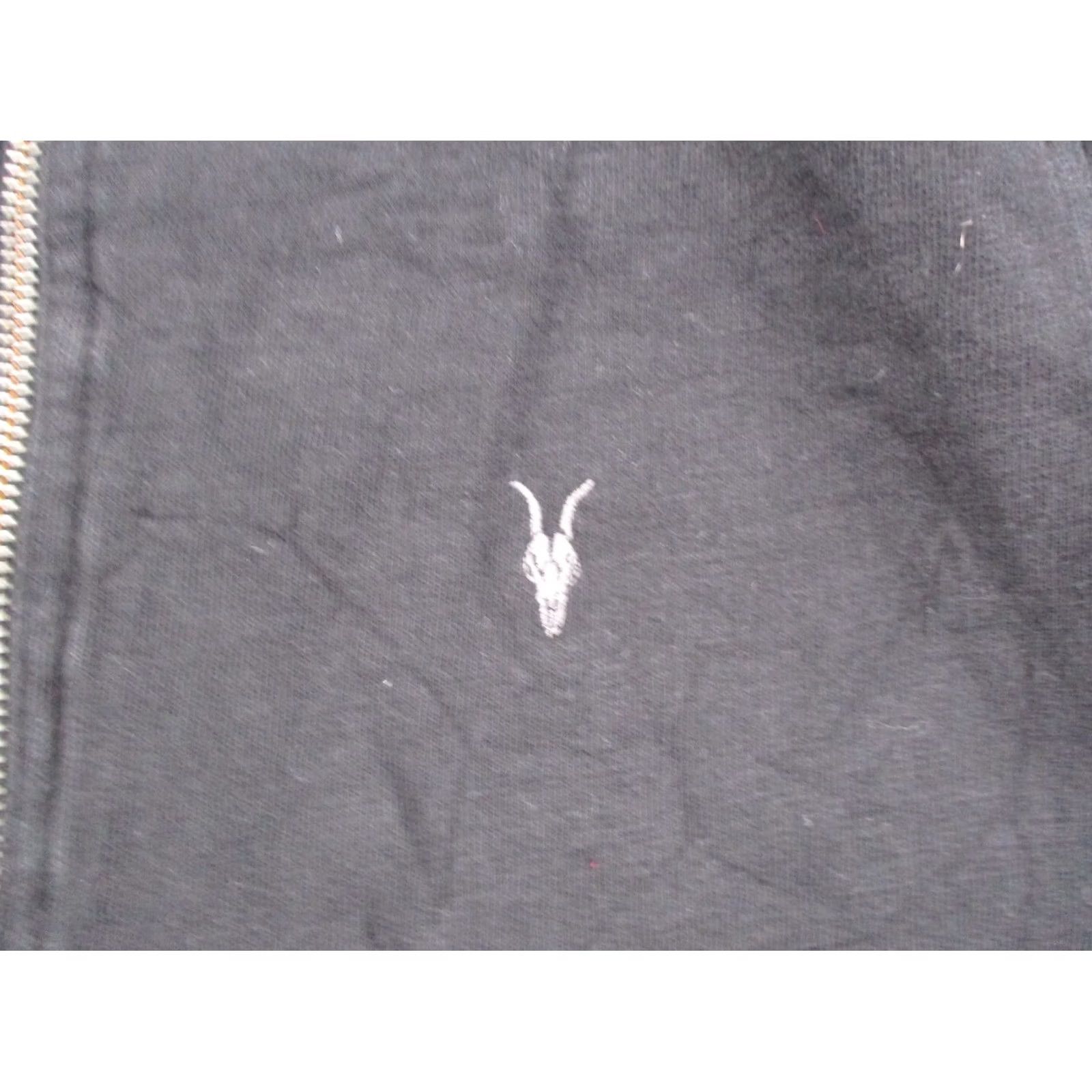 Allsaints AllSaints Jacket Mens S Black Lightweight Windbreaker Logo Zip Pockets City Casual Outdoors Size US S / EU 44-46 / 1 - 6 Thumbnail