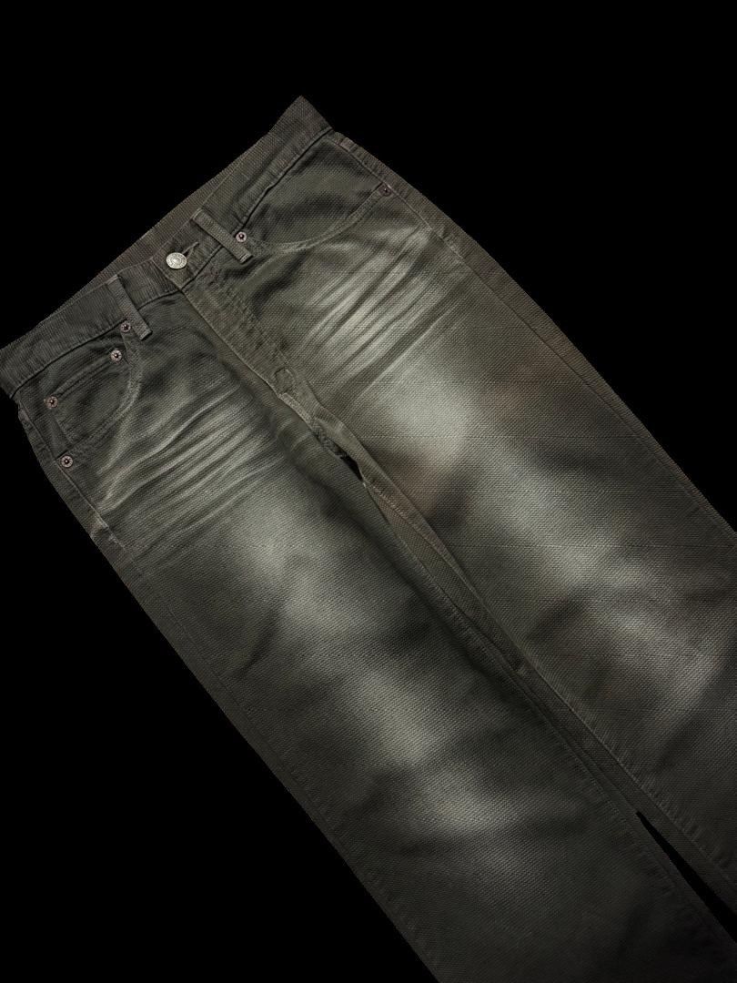 Japanese Brand SICK Blue Way Mudwash Waffel Dark Pants Claw Mark Size US 27 - 6 Thumbnail