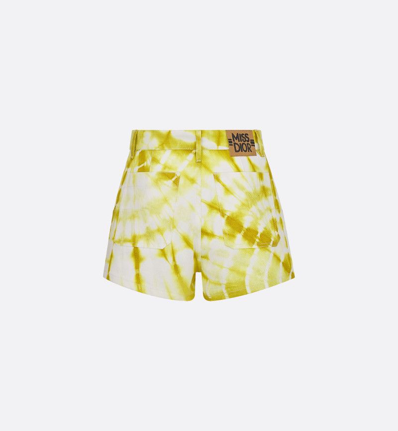 Dior o1bcso1str0126 Shorts in Lime Green Size 24" / US 00 / IT 34 - 2 Thumbnail