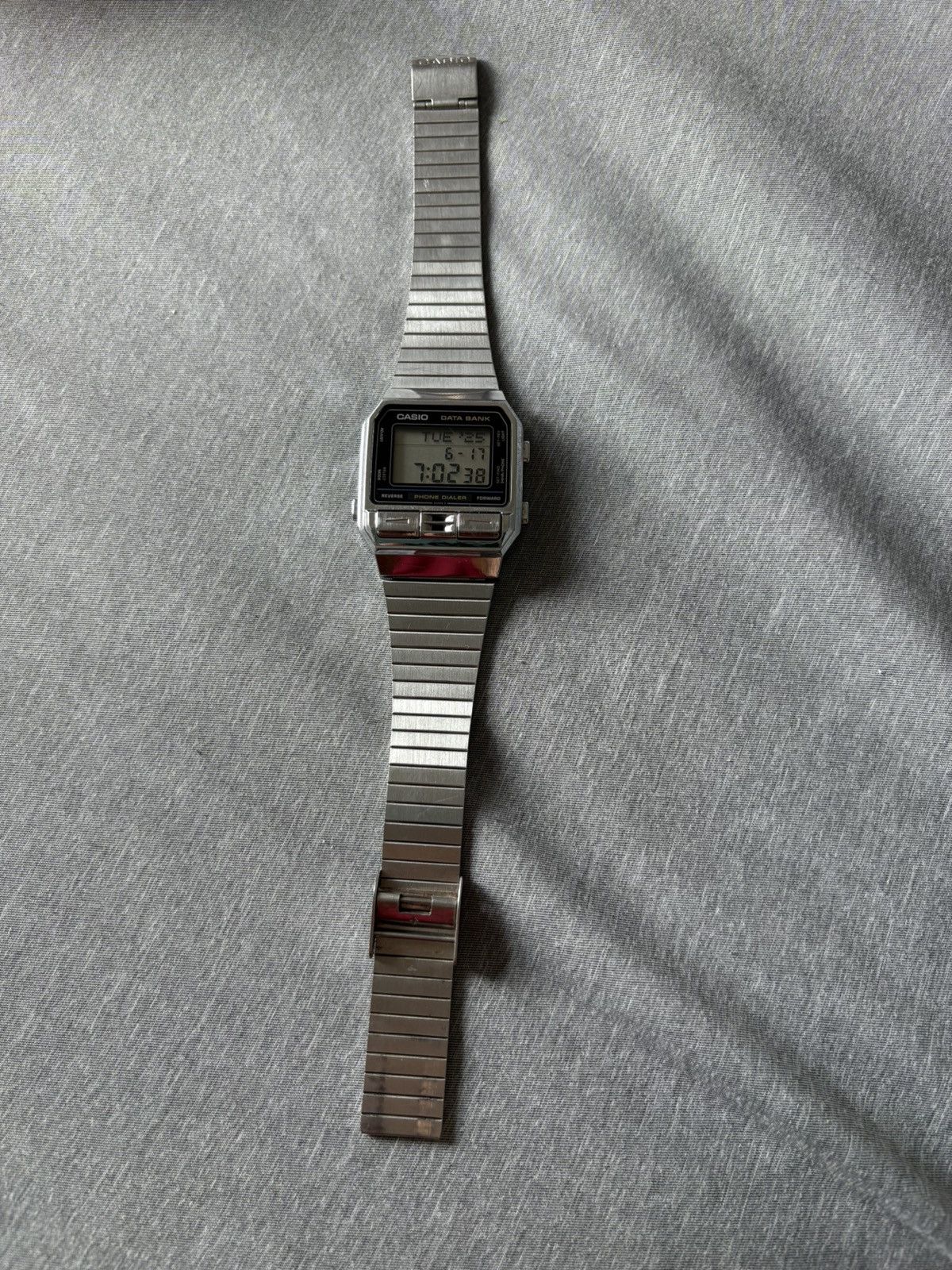 Casio Casio DBA-800 Module 555 Vintage 80s Phone Dialer Watch Size ONE SIZE - 10 Thumbnail