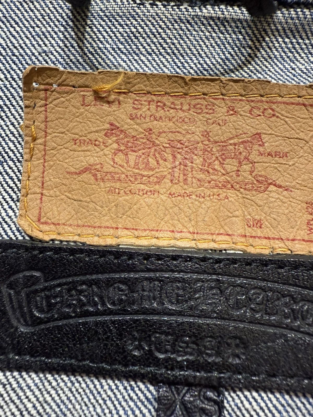 Chrome Hearts chrome hearts denim patches jacket Size XS / US 0-2 / IT 36-38 - 24 Thumbnail