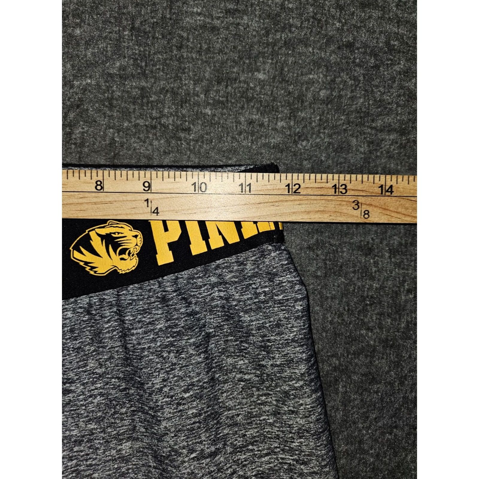 Victoria's Secret Pink Victoria'S Secret Leggings Womens XS Missouri Tigers Gray Active Yoga Size 26" / US 2 / IT 38 - 3 Thumbnail