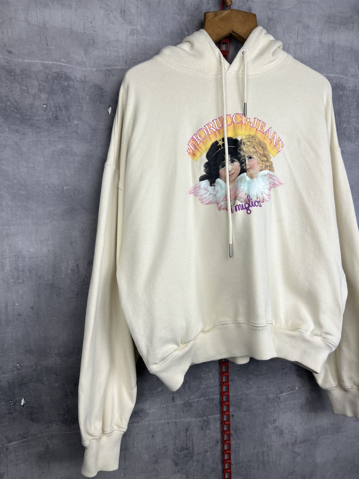 Fiorucci Fiorucci Angels Hoodie Women’s Beige - Size Xs Size XS / US 0-2 / IT 36-38 - 2 Thumbnail