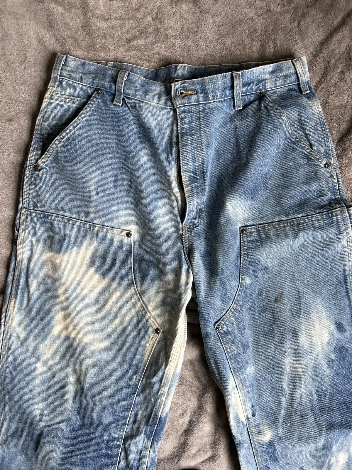 Carhartt VINTAGE Carhartt bleached denim Size US 36 / EU 52 - 7 Thumbnail