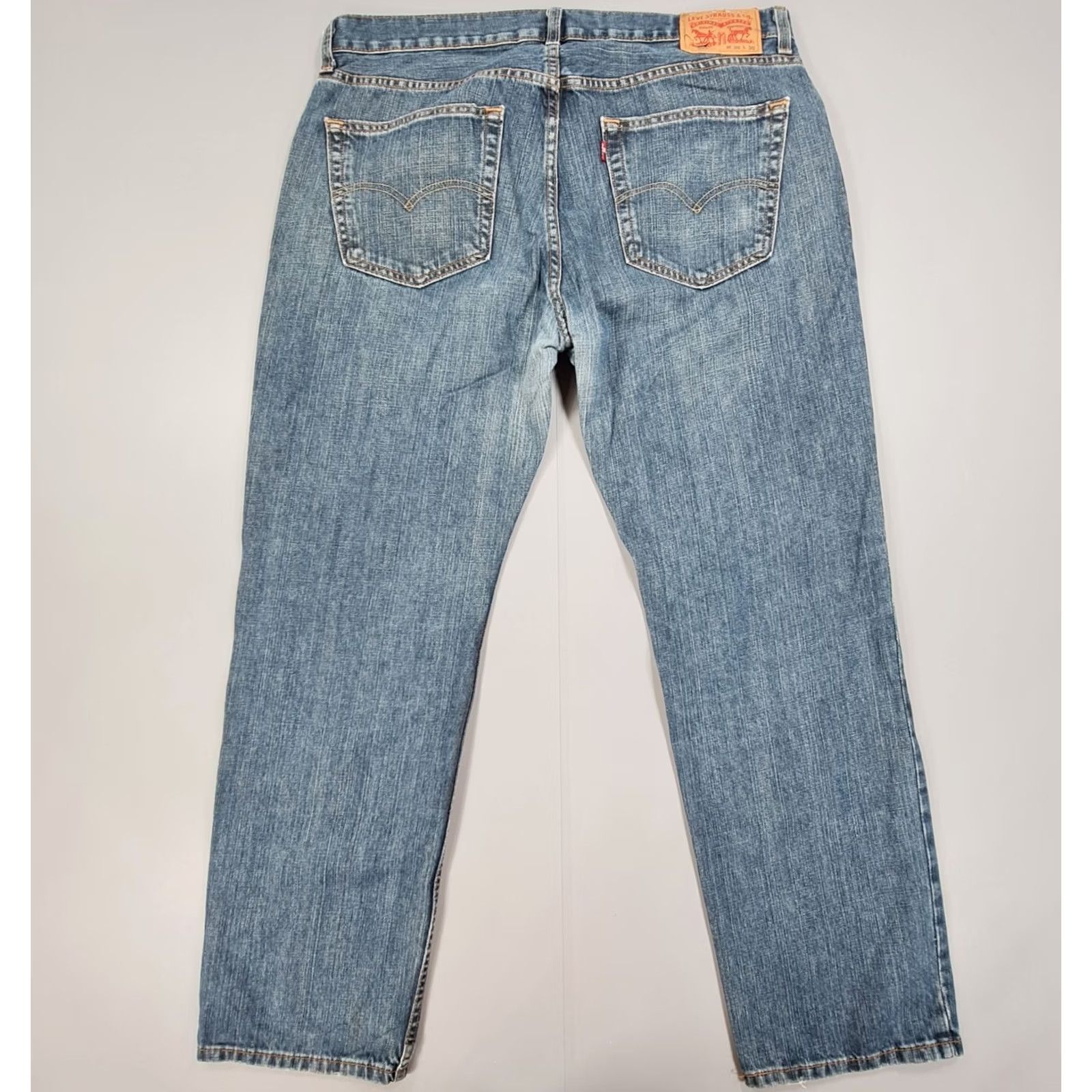 Levi's Levi's 559 Jeans Blue W36 L30 Relaxed Straight Denim Zip Fly 100% Cotton Mens Regular Modern Pockets Size US 36 / EU 52 - 7 Thumbnail