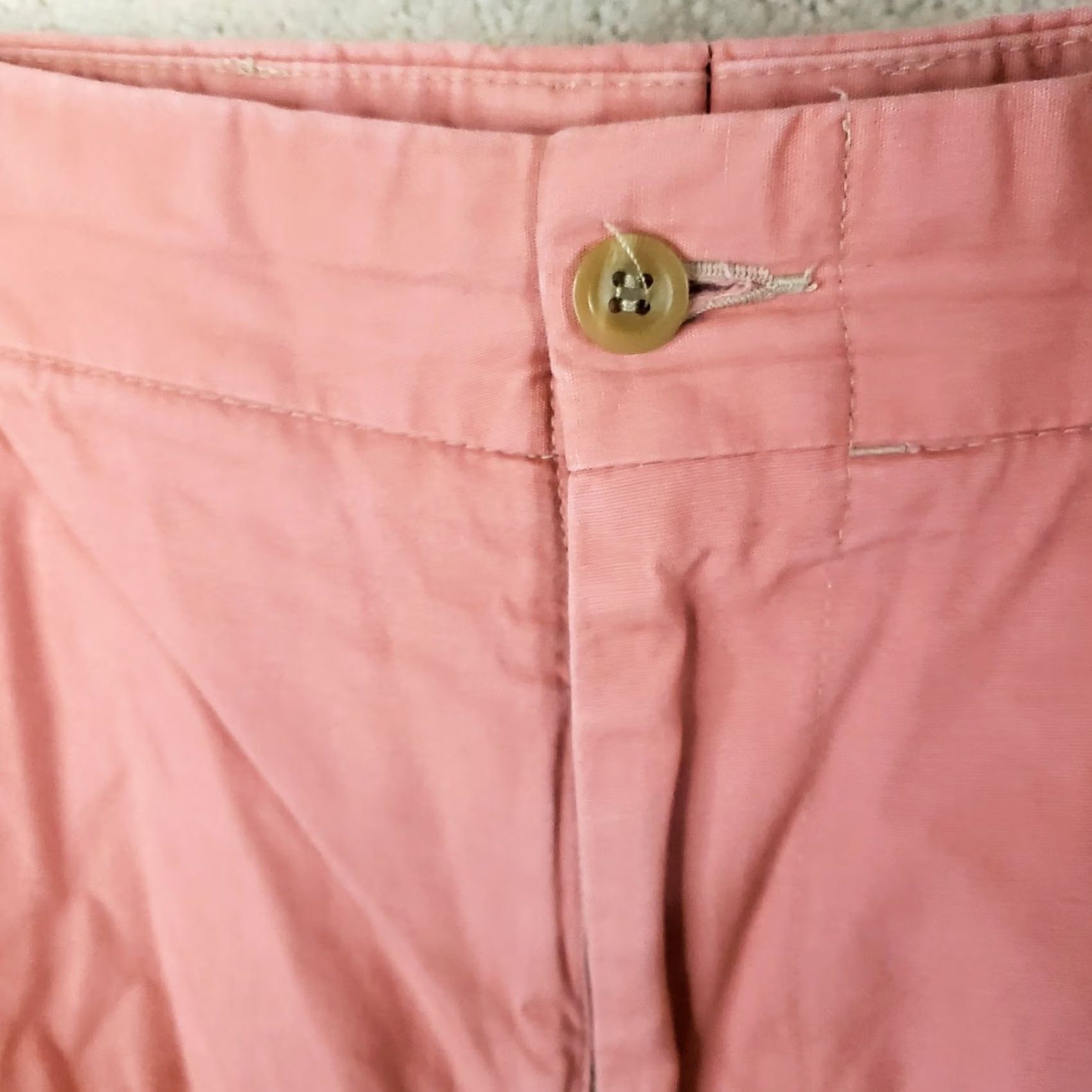 Bills Khakis Bills Khakis Shorts Mens 36x9 Salmon Color Cotton Chino Casual Travel Regular Inseam 9in Slashed Pockets Button Zipper Pocket Cotton Size US 36 / EU 52 - 7 Thumbnail