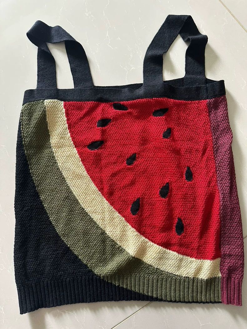 Other LOEWE Watermelon passion fruit pattern knit vest Size S / US 4 / IT 40 - 1 Thumbnail