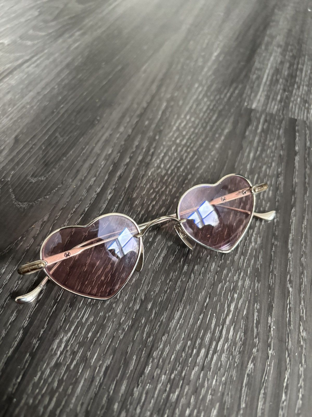 Chrome Hearts Bean Sunglasses Pink & Silver Size ONE SIZE - 11 Thumbnail
