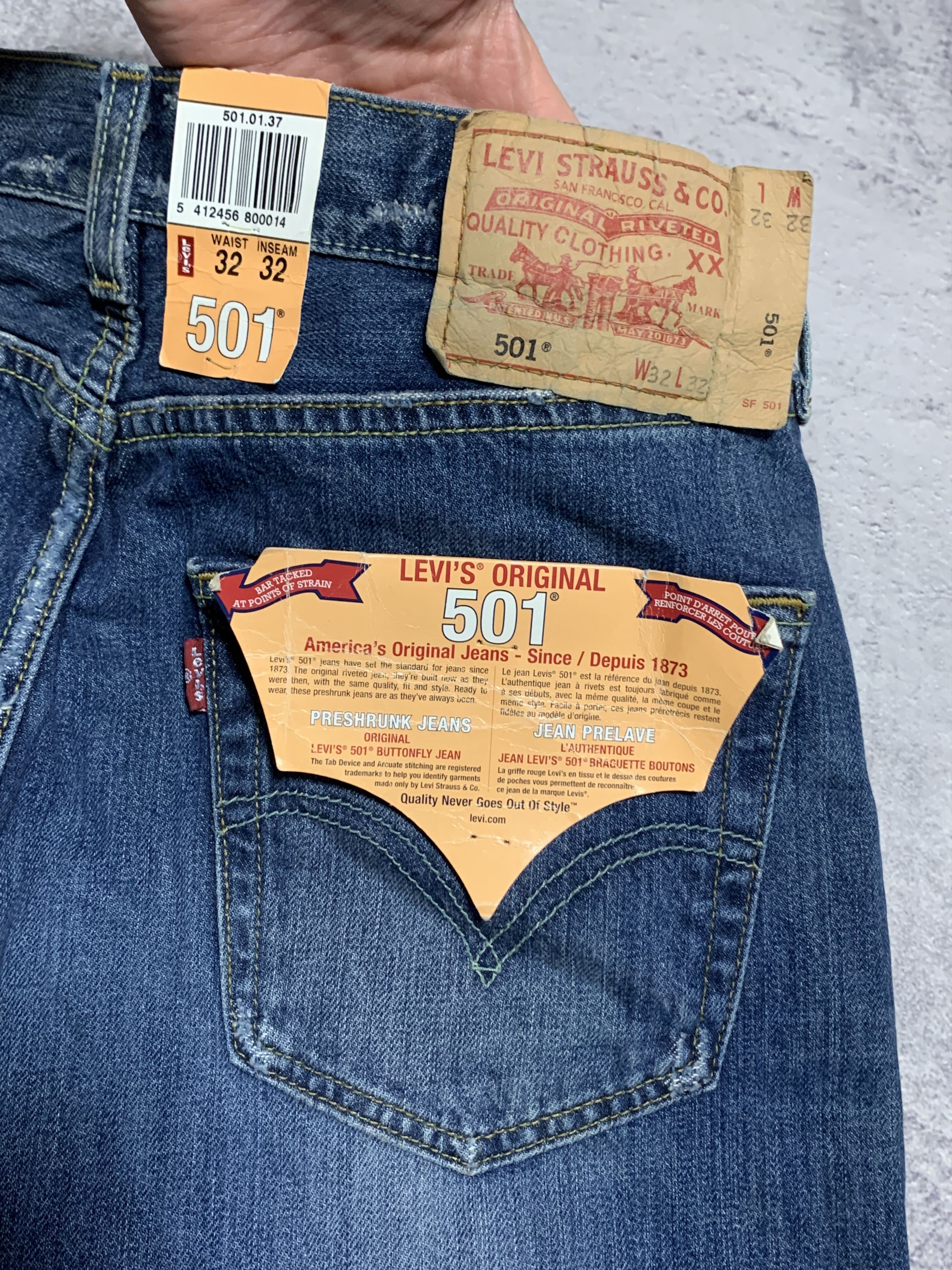 Levi's Levi's 501 Special Edition Denim Jeans Size US 32 / EU 48 - 7 Thumbnail