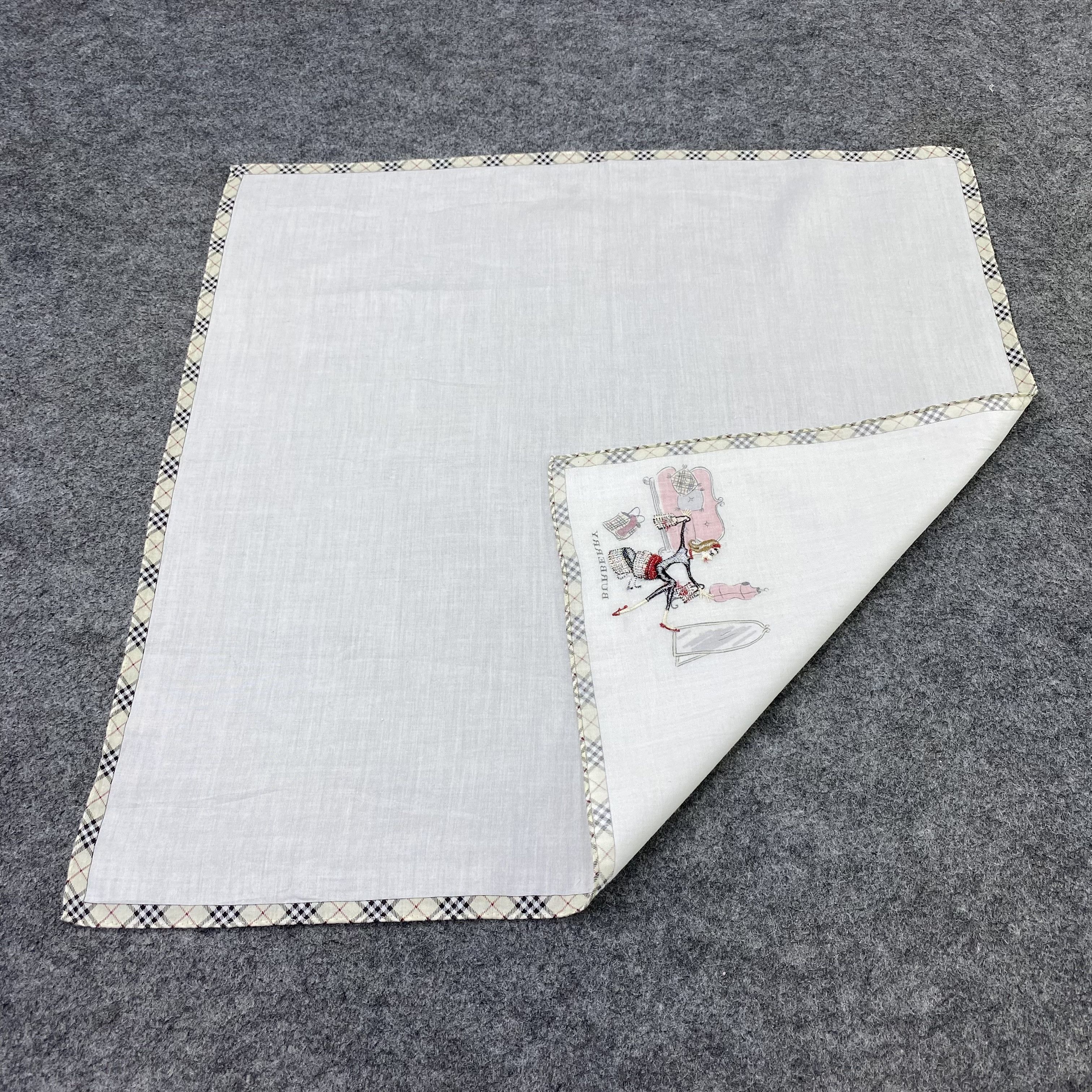 Burberry Burberry Handkerchief / Bandana / Neckerchief-B2303 Size ONE SIZE - 5 Thumbnail
