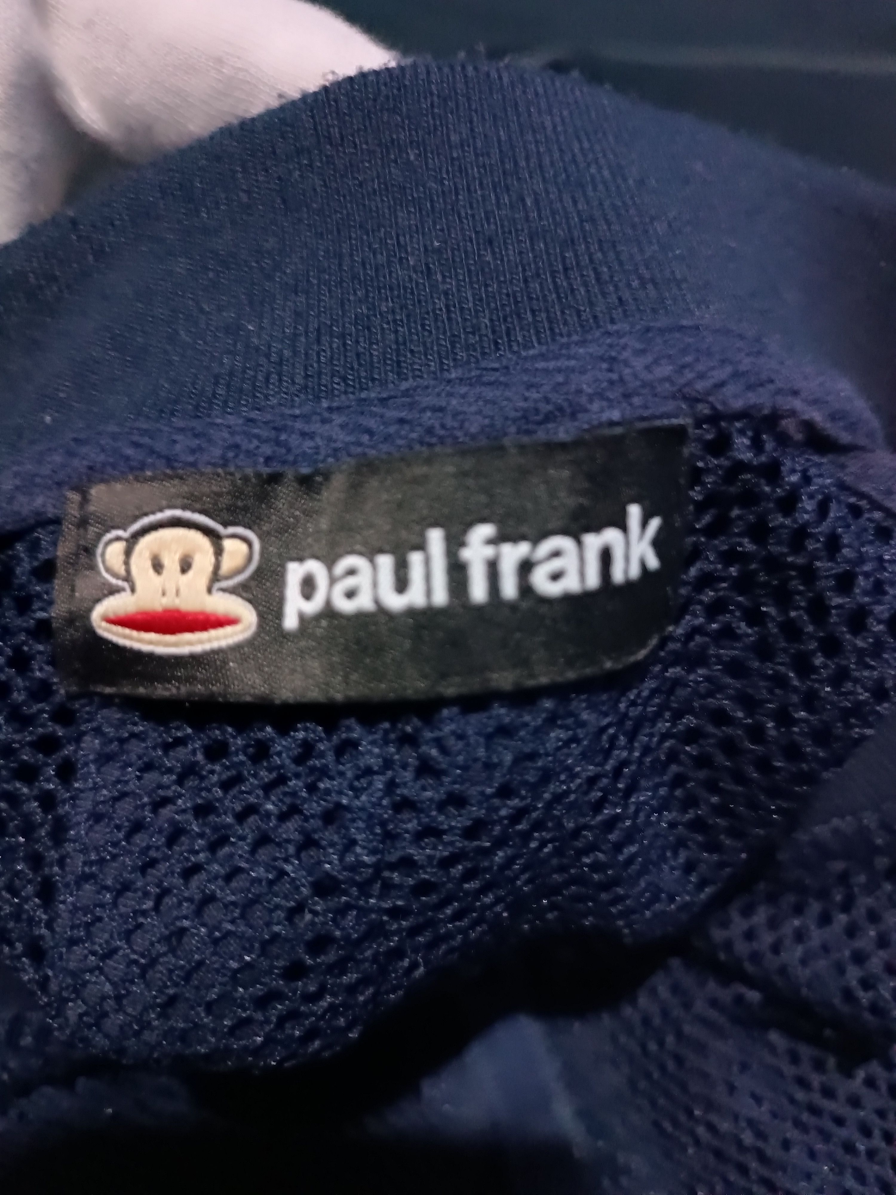 Paul Frank × Vintage Paul Frank Mesh Track Jacket Navy Blue Size US S / EU 44-46 / 1 - 5 Thumbnail