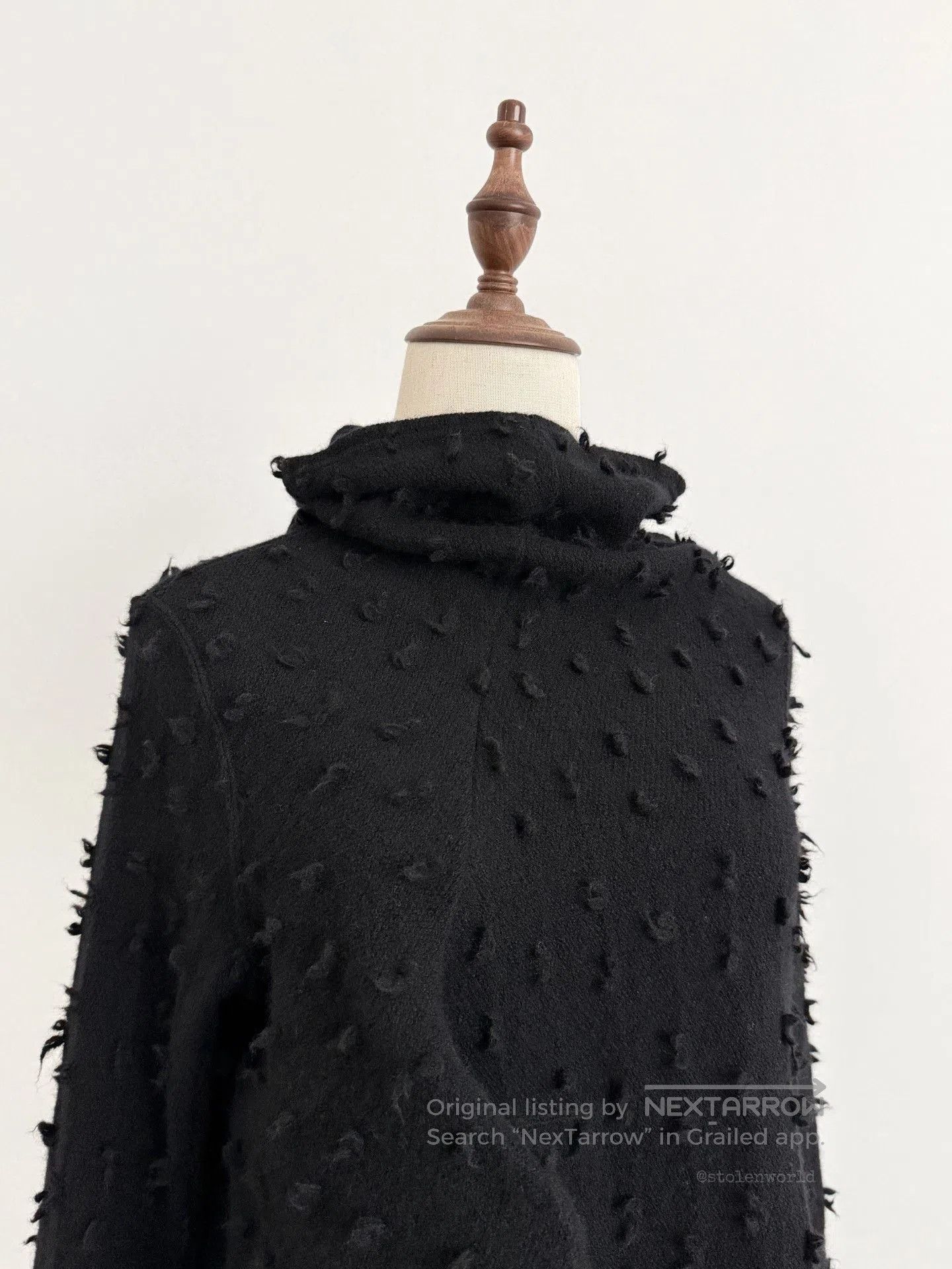 Comme des Garcons Comme des Garçons Deconstructed Turtleneck Top. Size M / US 6-8 / IT 42-44 - 7 Thumbnail