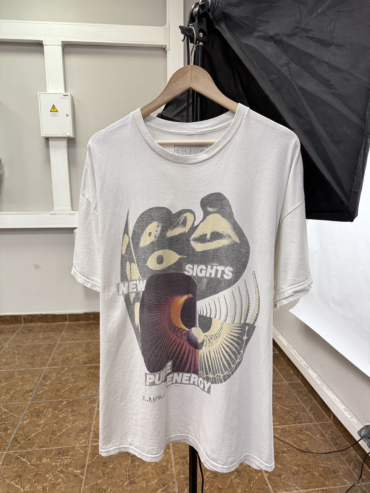 Band Tees × Rolling Loud × Travis Scott 🇨🇭Y2K Travis Scott Rolling Loud Live in Zurich Tour T-Shirt Size US XL / EU 56 / 4 - 1 Thumbnail