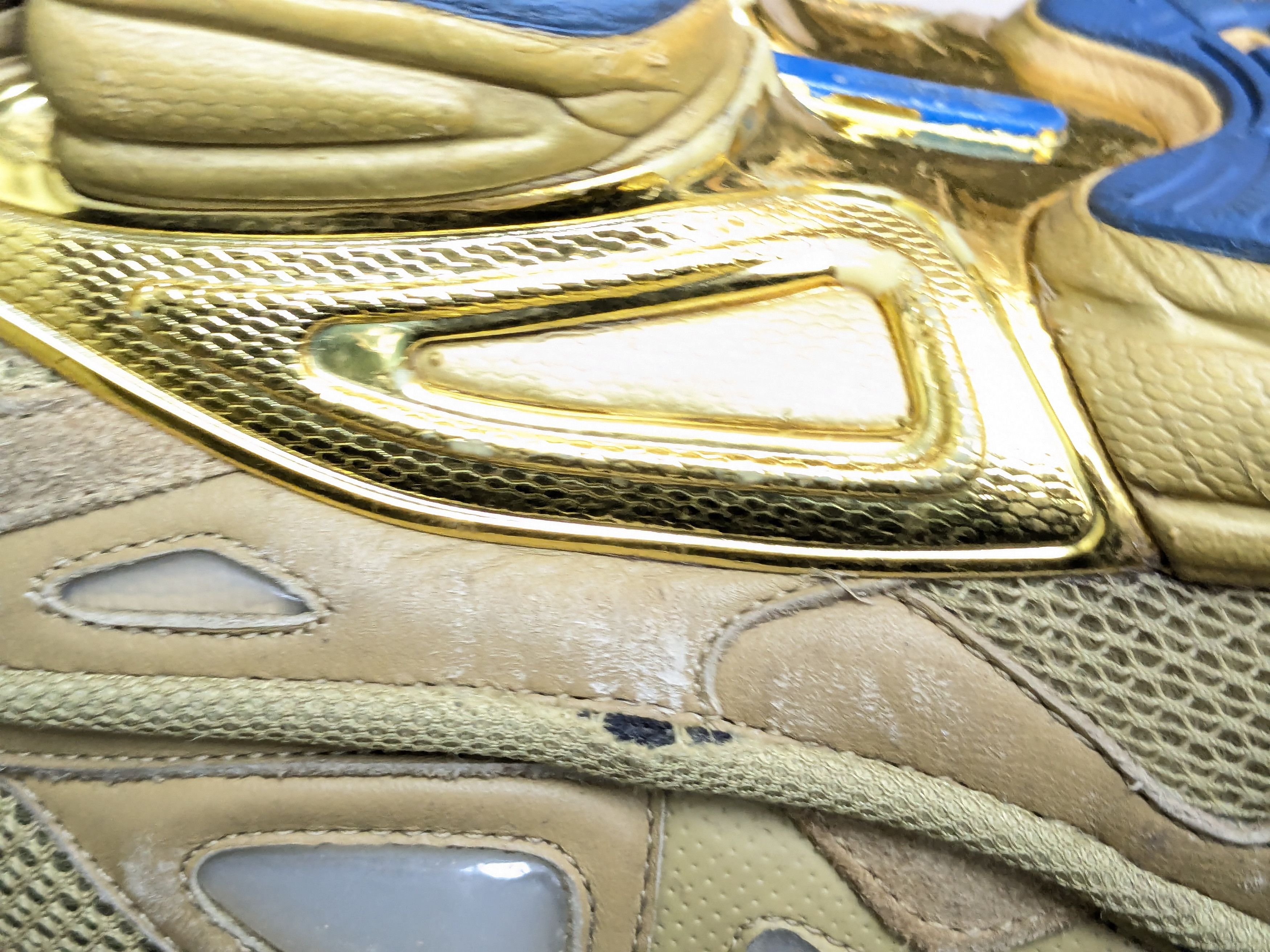 Adidas × Raf Simons Adidas Raf Simons Ozweego 2 Gold 11 Sneakers Size US 11 / EU 44 - 15 Thumbnail