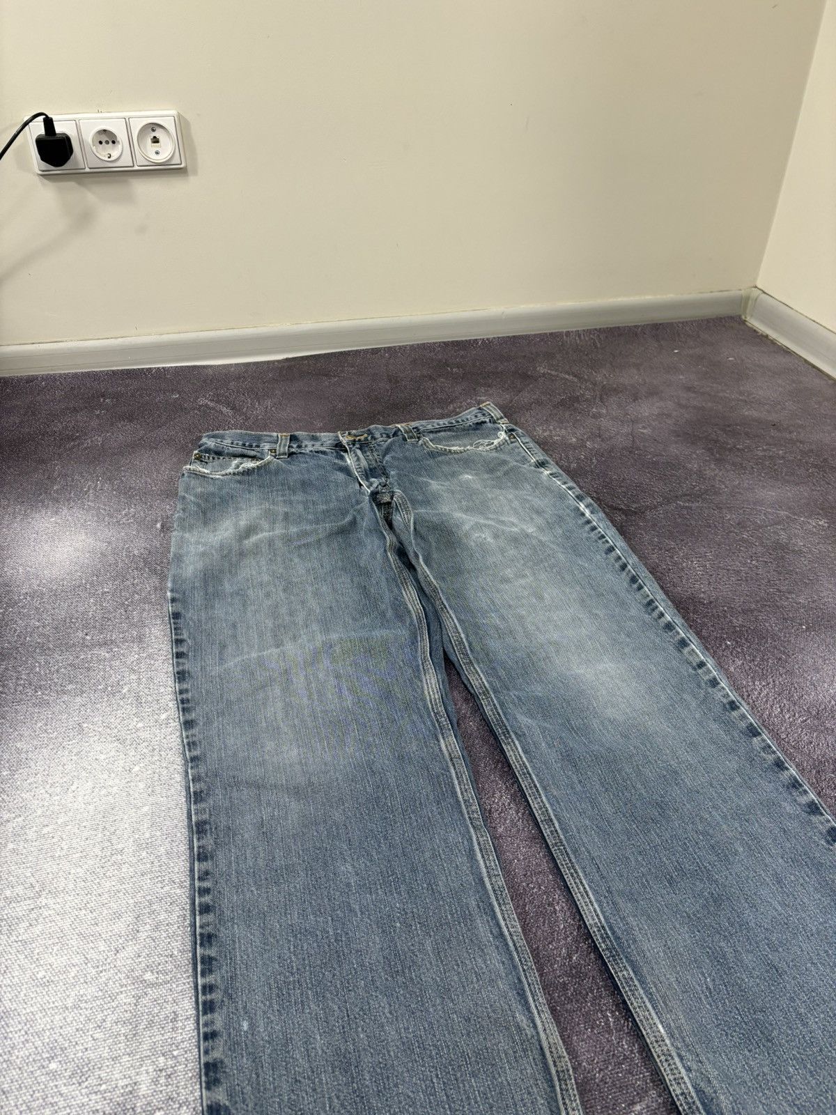 Carhartt Vintage Carhartt Y2K Faded American Hype Work Baggy Jeans Size US 36 / EU 52 - 10 Thumbnail