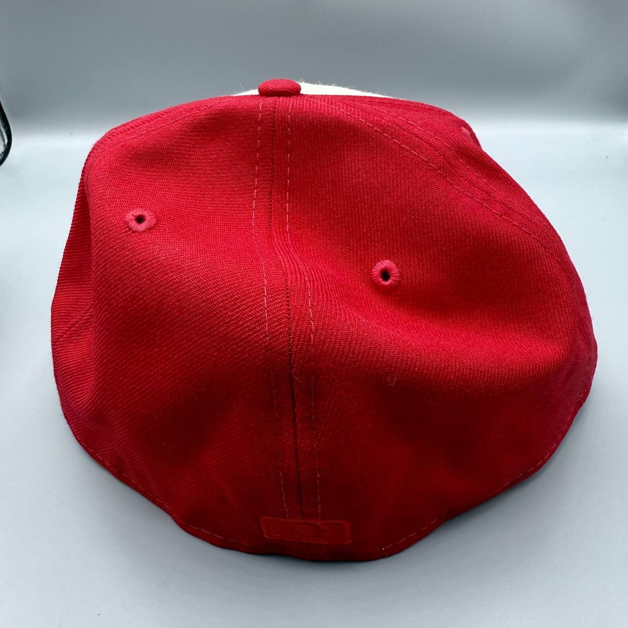 New Era Fear Of God 7 3/4 Red 59Fifty New Era Hat Fitted Cap FOG New Size ONE SIZE - 5 Thumbnail