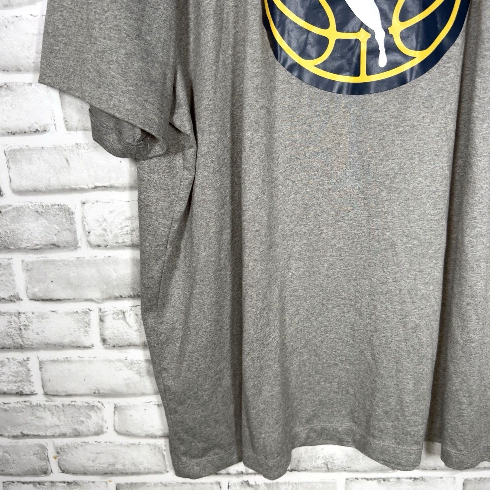 Nike VINTAGE The Nike Tee Gray Basketball Graphic Casual Tee Mens Size XXL Size US XXL / EU 58 / 5 - 3 Thumbnail