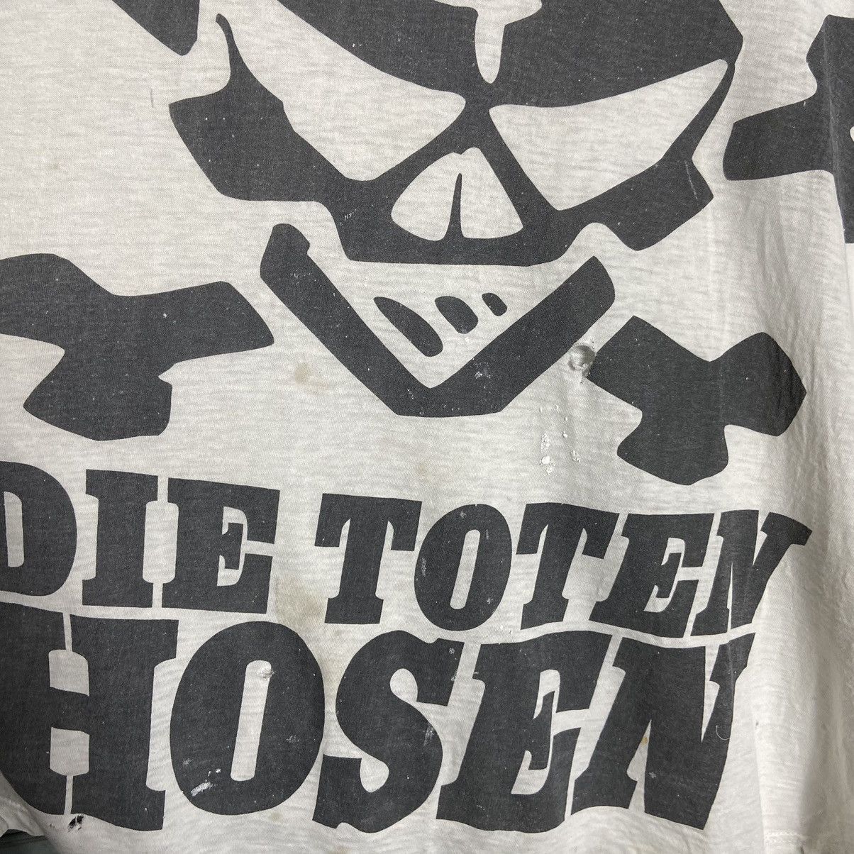 Band Tees × Vintage Vintage Die Toten Hosen Distressed T-Shirt Size US XL / EU 56 / 4 - 4 Thumbnail
