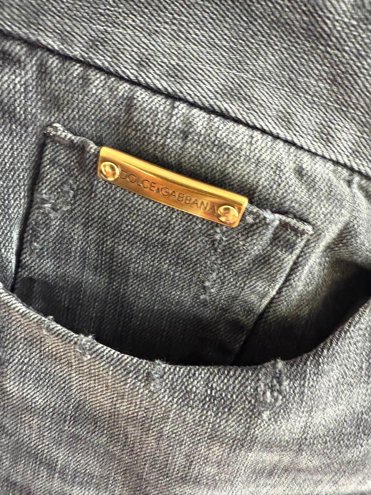 Dolce & Gabbana Dolce & Gabbana DG Black Jeans Q17 Size US 32 / EU 48 - 4 Thumbnail