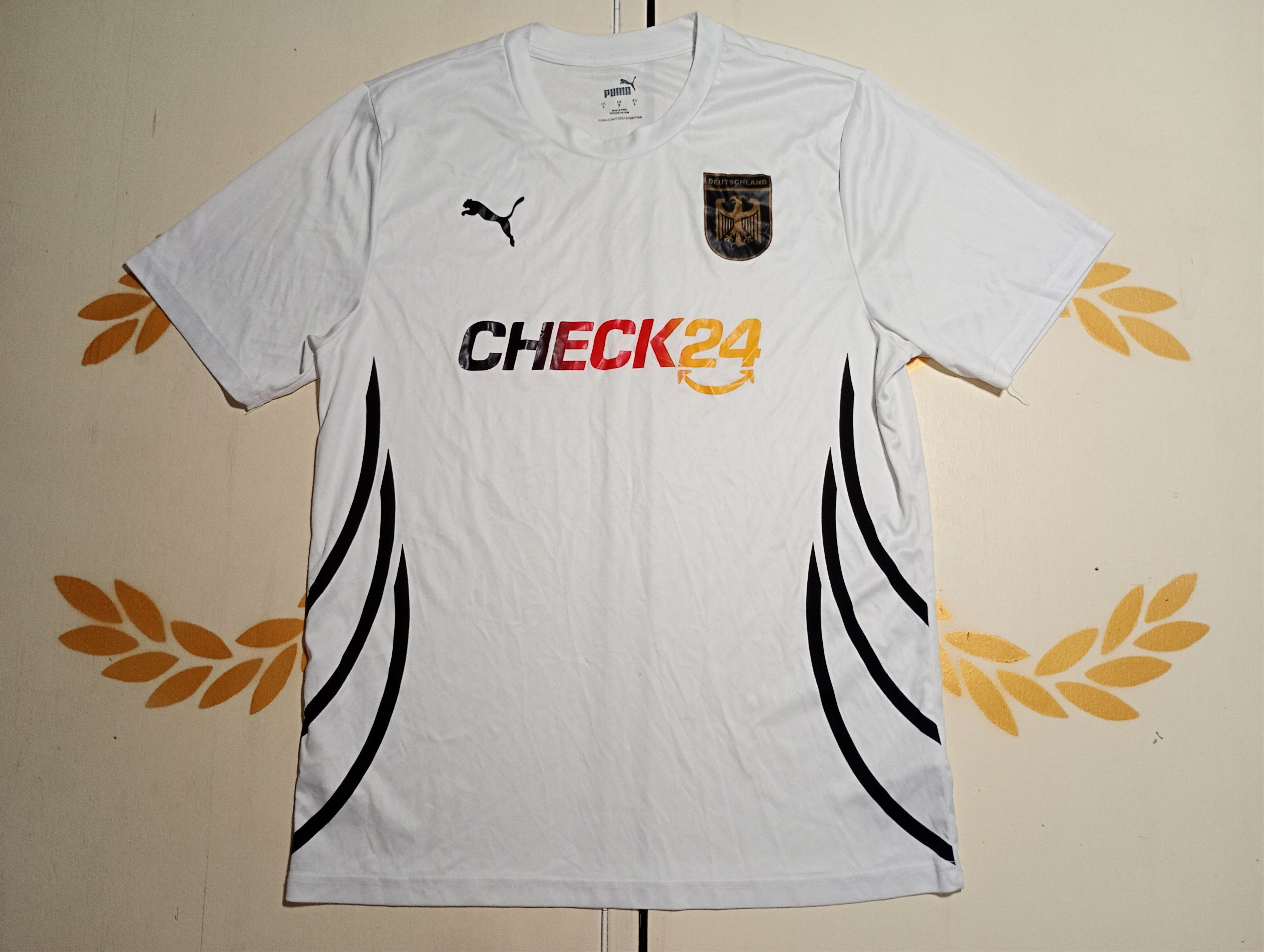 Puma Puma Germany Team EURO 24 Jersey Size US L / EU 52-54 / 3 - 1 Thumbnail
