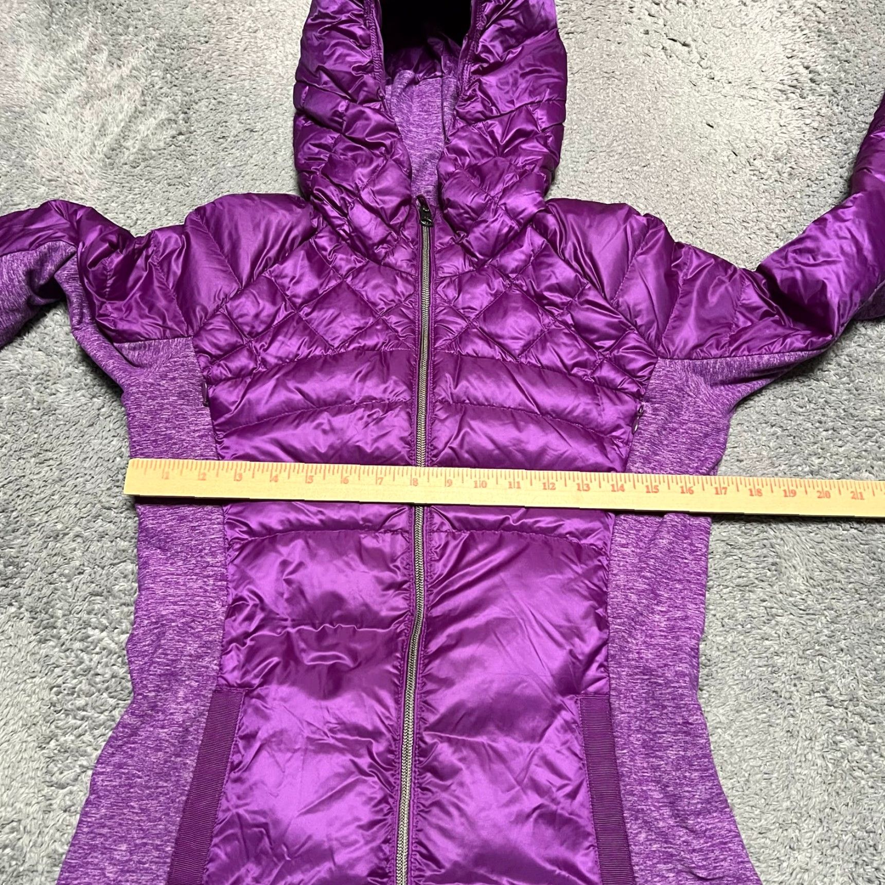 Lululemon Lululemon Down Filled Down For A Run Jacket Women's Size 6 Athletic Packable Jacket Regular Women Purple Puffer 6 Womens Size M / US 6-8 / IT 42-44 - 6 Thumbnail