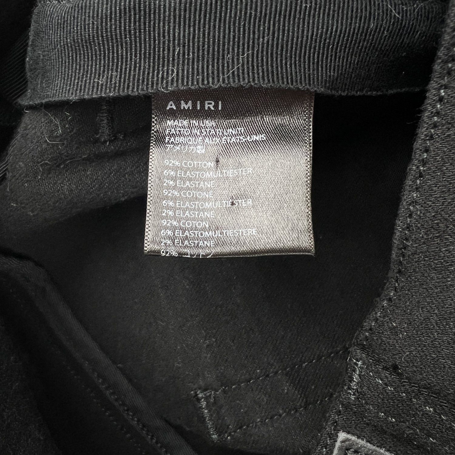 Amiri Amiri Biker Zipper Jeans Size US 30 / EU 46 - 6 Thumbnail