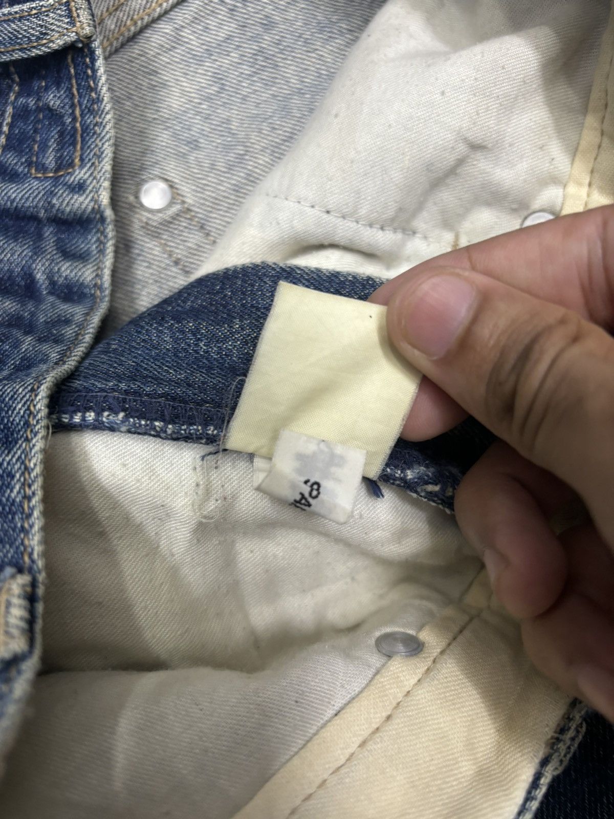 If Six Was Nine 🔥KATHARINE HAMNETT DENIM WHISKER DENIM JEANS Size US 28 / EU 44 - 12 Thumbnail