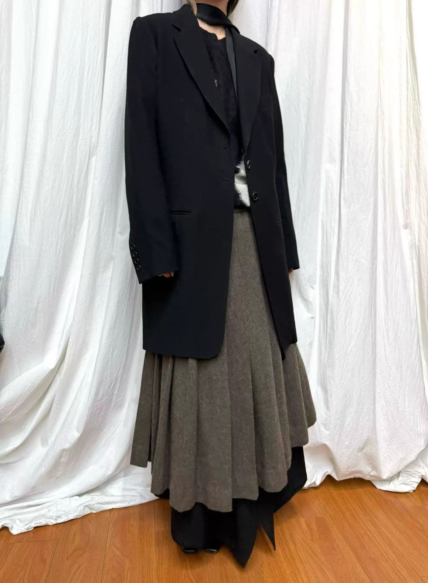 Ann Demeulemeester Ann Dem Wool Long Coat Size40 Size S / US 4 / IT 40 - 2 Thumbnail