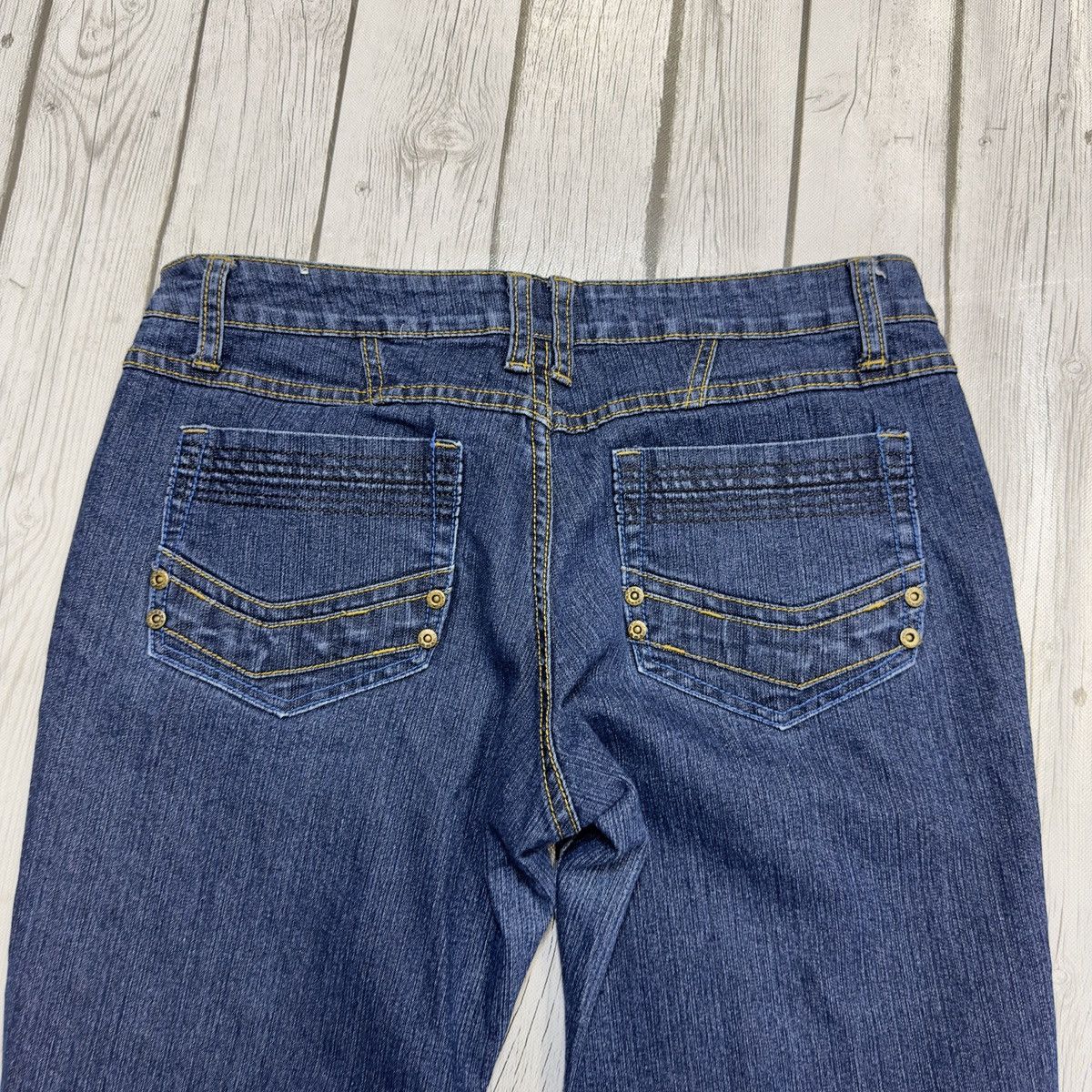Vintage Vintage Crest bellbottom jeans Size 34" / US 12 / IT 48 - 4 Thumbnail
