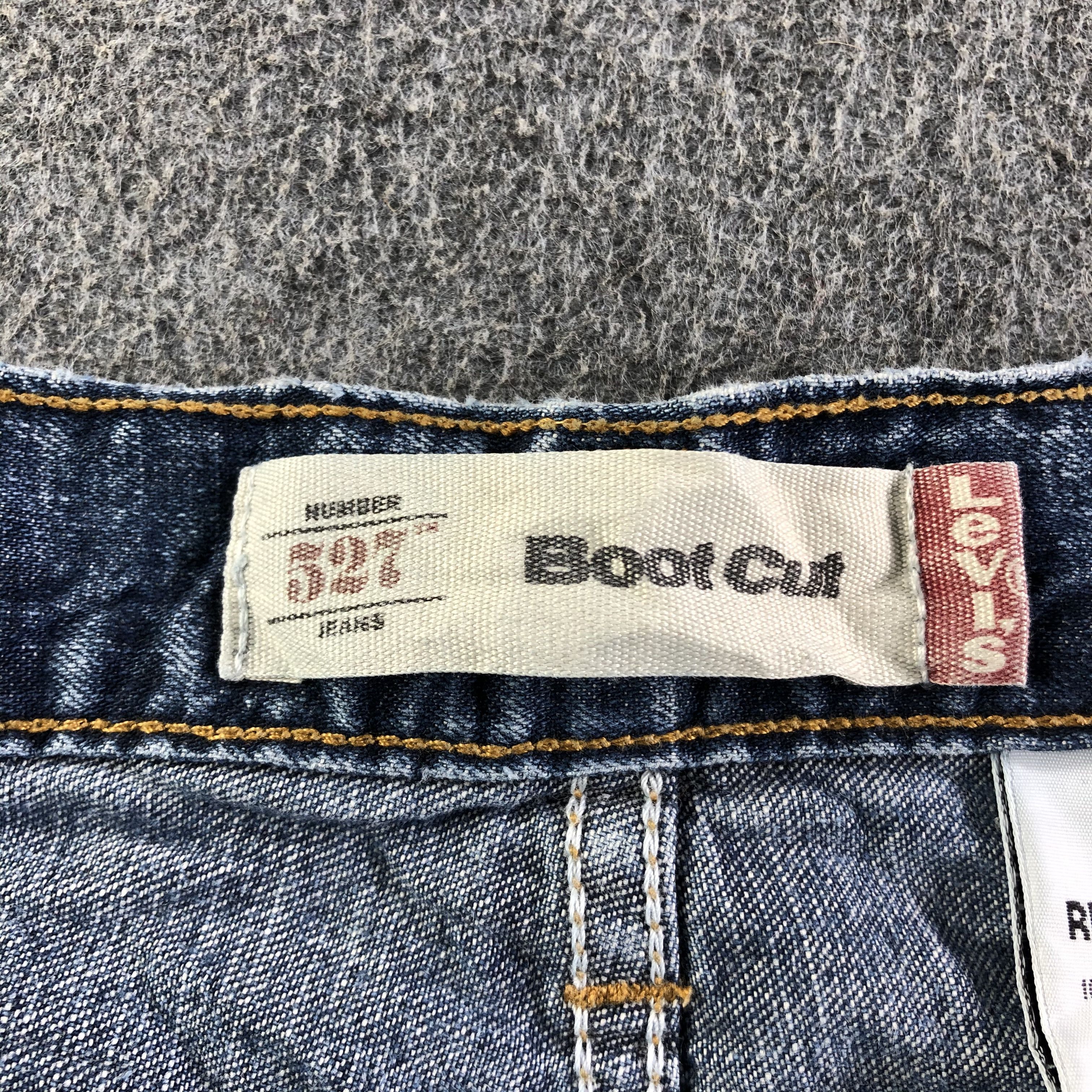 Levi's Vintage Blue Wash Levis 527 Jeans-J4128 Size 30" / US 8 / IT 44 - 10 Thumbnail