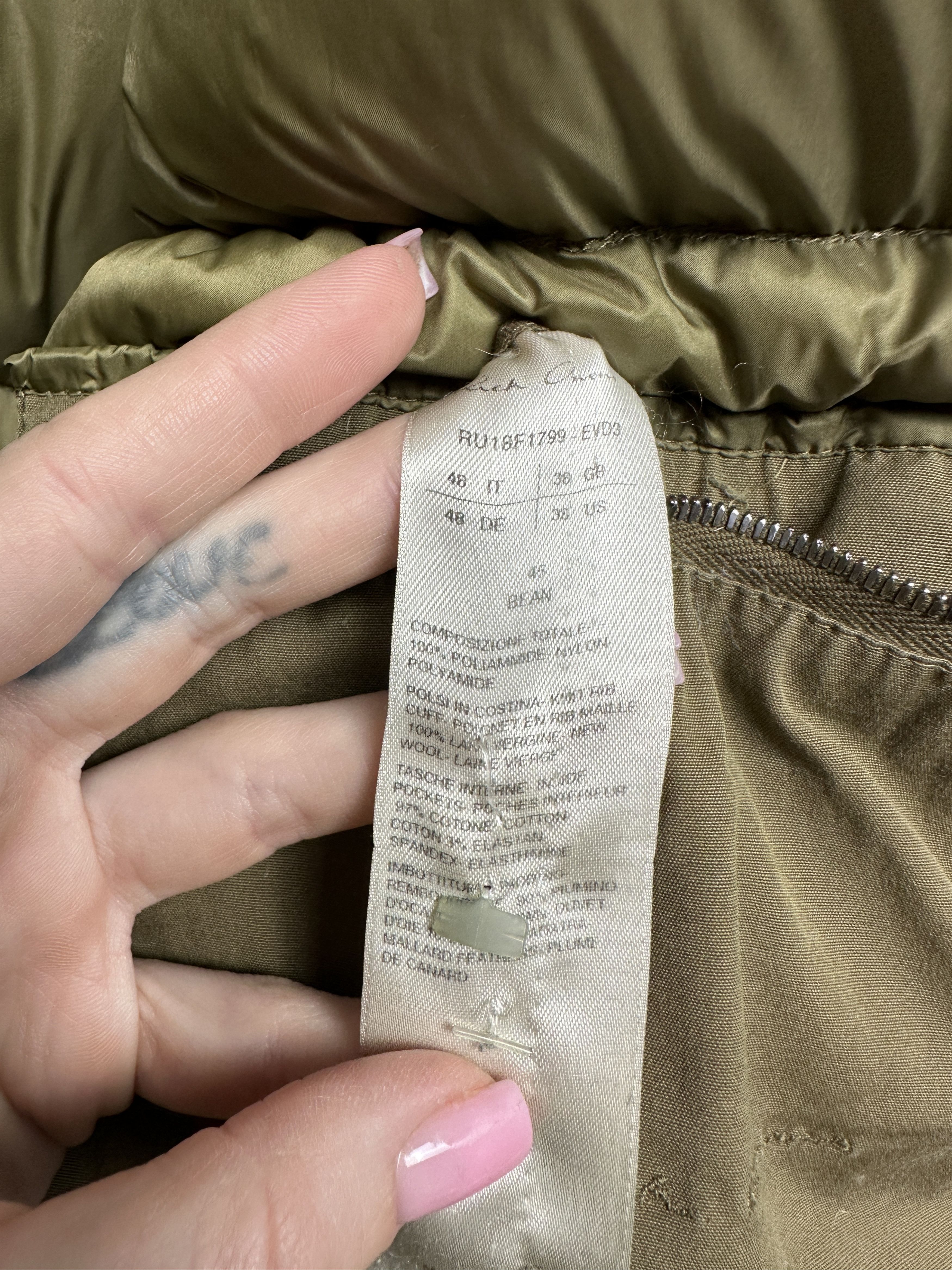 Rick Owens Rick Owens F/W 18 Sisyphus Down Puffer Jacket Size US M / EU 48-50 / 2 - 17 Thumbnail