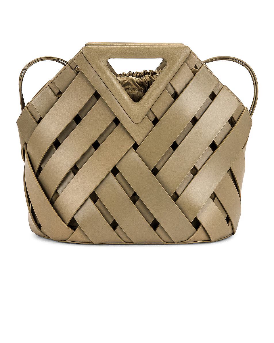 Bottega Veneta o1loc1c0824 Size: OS / Point in Taupe Size ONE SIZE - 1 Thumbnail